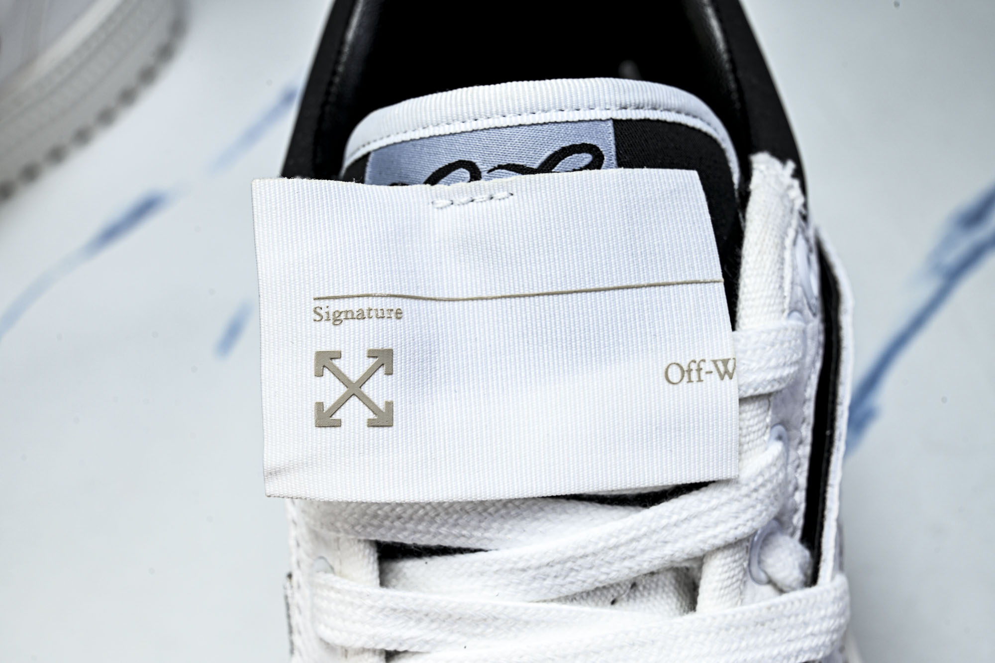 【纯原】OFF-WHITE Out Of Office 3.0 Court 箭头板鞋 小牛鞋休闲运动鞋_2 尺寸 36 
