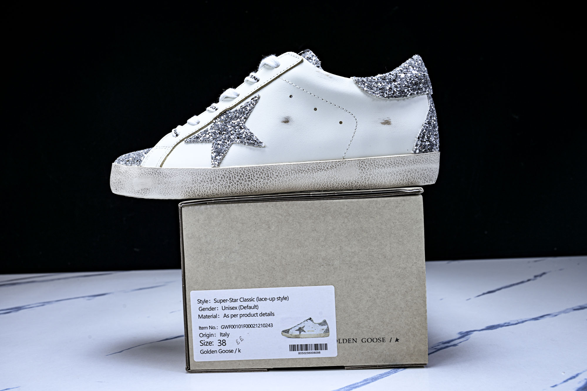 GGDB Golden Goose Super Star 芯片版 低帮休闲板鞋 小脏鞋_5 码数36 37 38 39 GGDB Golden Goose Super Star 芯片版 低帮休闲板鞋 小脏鞋_5 码数36 37 38 39