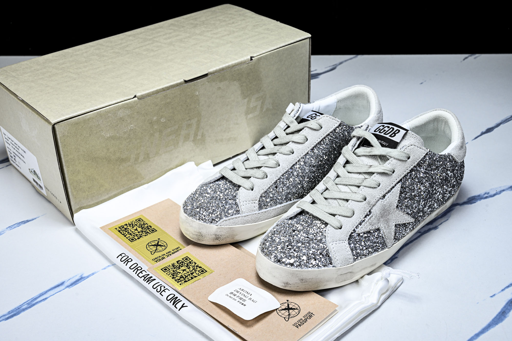 GGDB Golden Goose Super Star 芯片版 低帮休闲板鞋 小脏鞋_7 码数36 37 38 39 