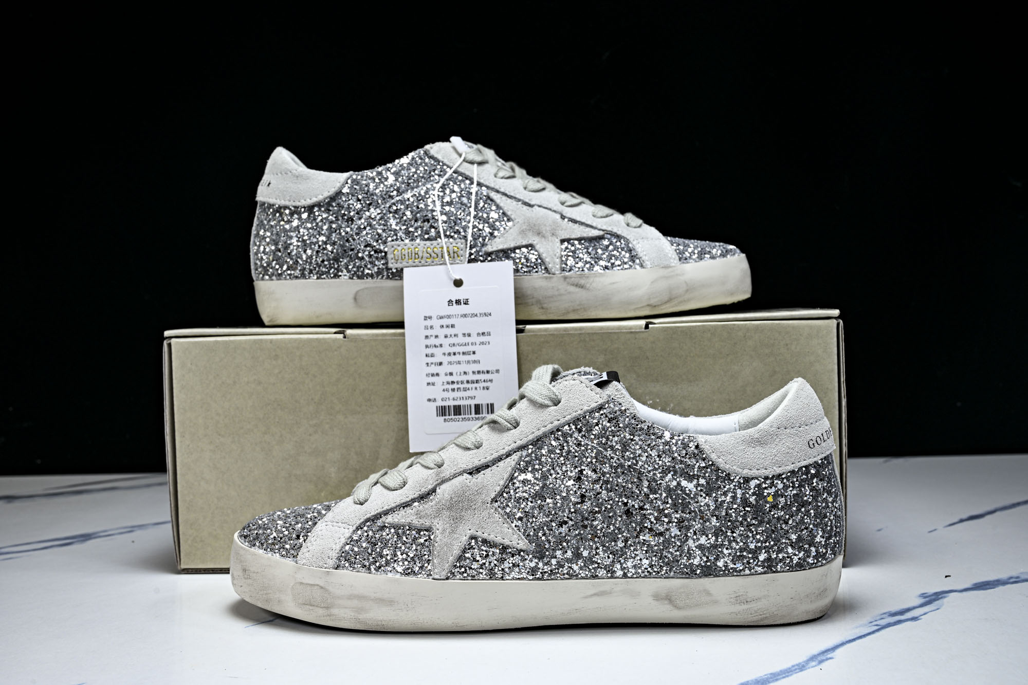 GGDB Golden Goose Super Star 芯片版 低帮休闲板鞋 小脏鞋_7 码数36 37 38 39 