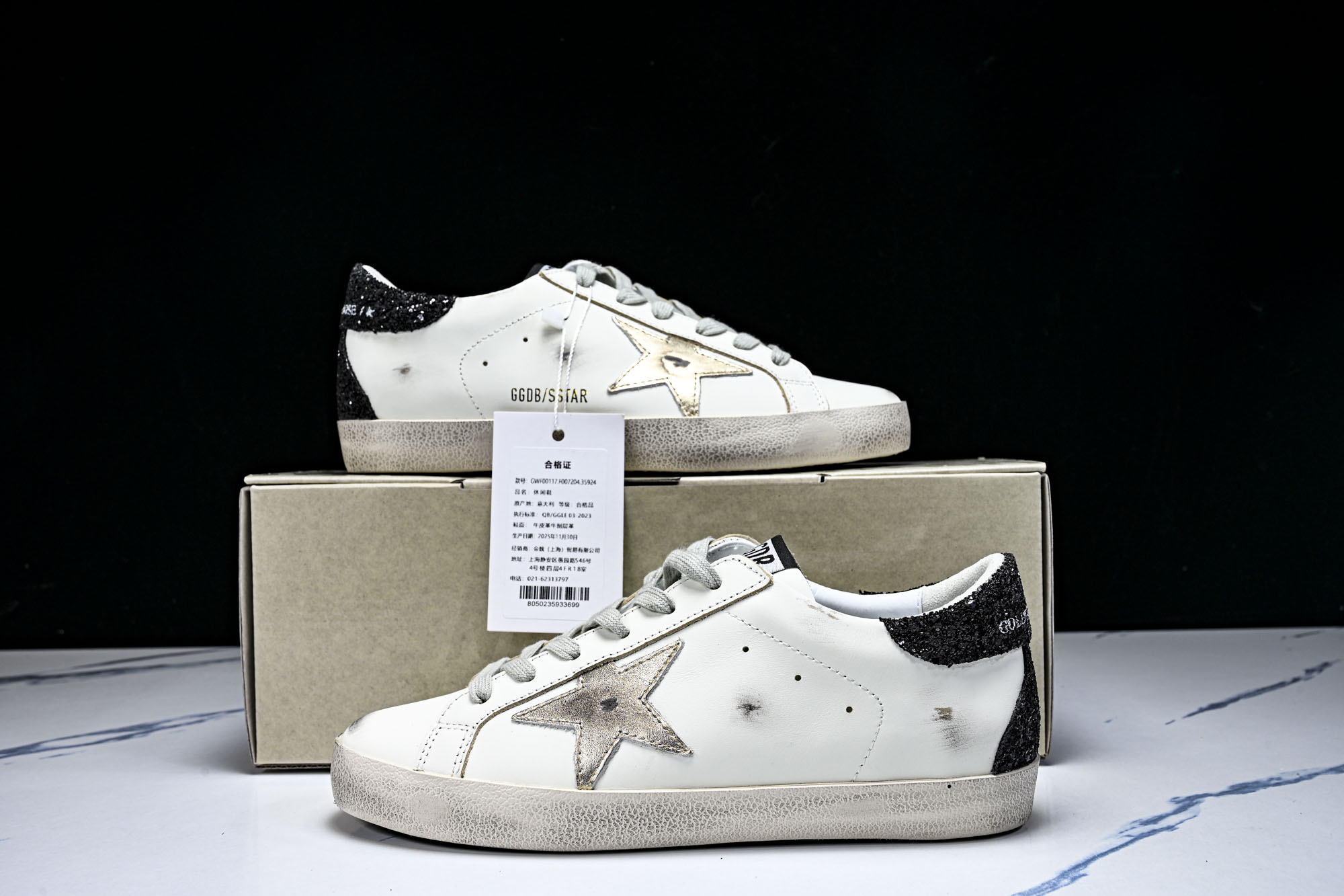 GGDB Golden Goose Super Star 芯片版 低帮休闲板鞋 小脏鞋_8 码数36 37 38 39 GGDB Golden Goose Super Star 芯片版 低帮休闲板鞋 小脏鞋_8 码数36 37 38 39