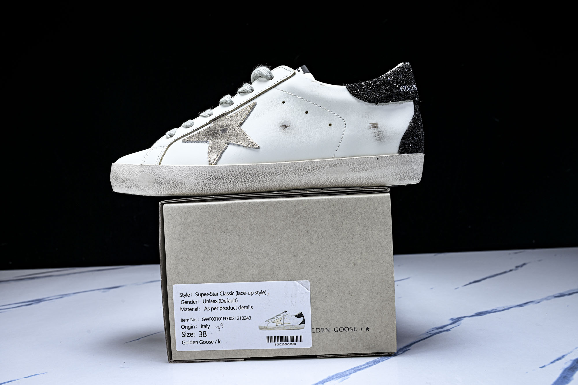 GGDB Golden Goose Super Star 芯片版 低帮休闲板鞋 小脏鞋_8 码数36 37 38 39 GGDB Golden Goose Super Star 芯片版 低帮休闲板鞋 小脏鞋_8 码数36 37 38 39
