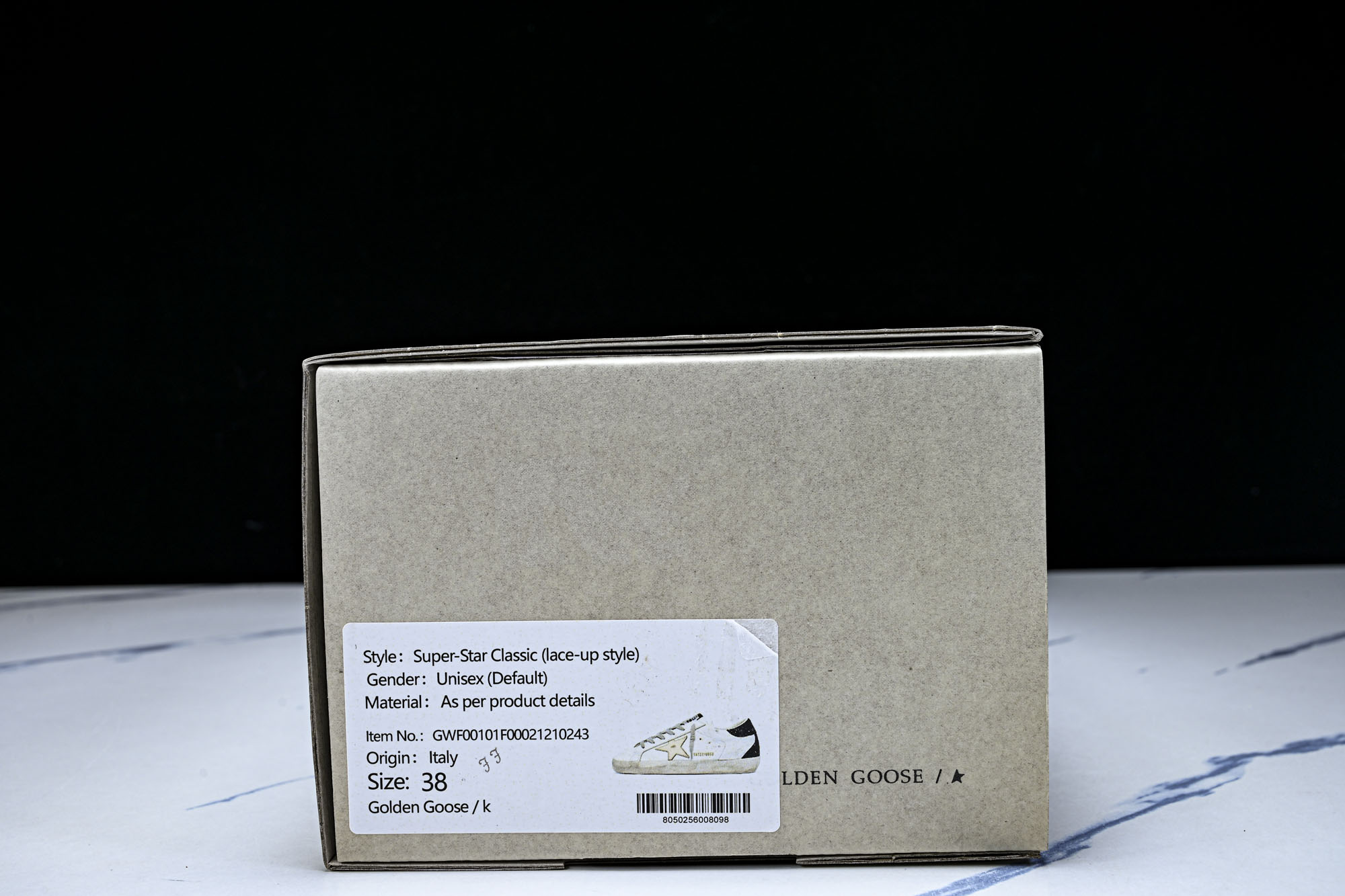 GGDB Golden Goose Super Star 芯片版 低帮休闲板鞋 小脏鞋_8 码数36 37 38 39 GGDB Golden Goose Super Star 芯片版 低帮休闲板鞋 小脏鞋_8 码数36 37 38 39