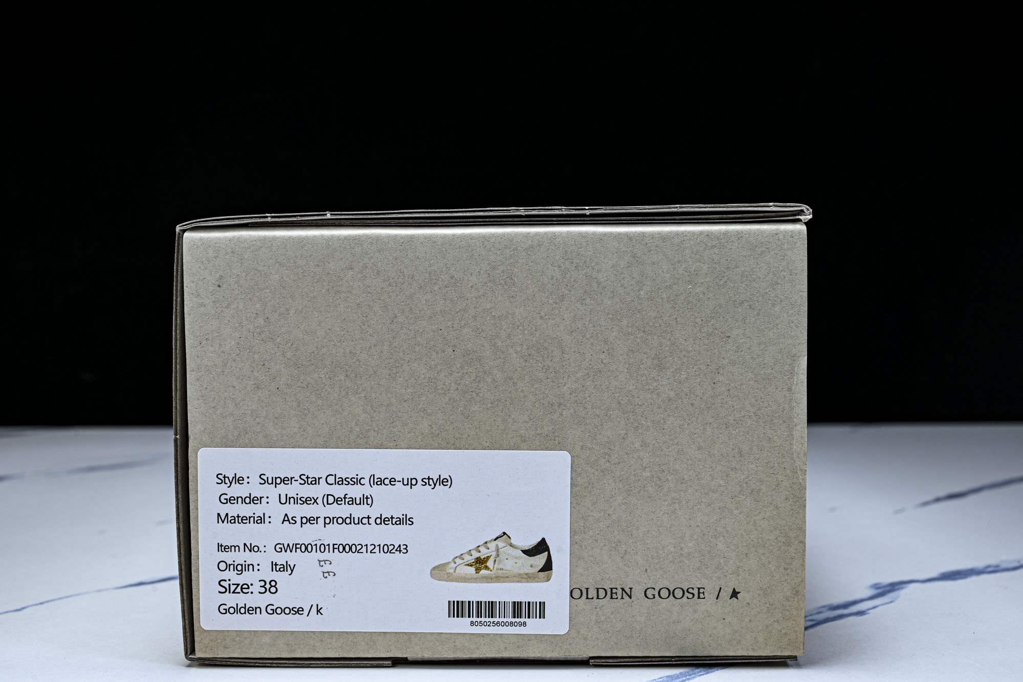GGDB Golden Goose Super Star 芯片版 低帮休闲板鞋 小脏鞋_9 码数36 37 38 39 