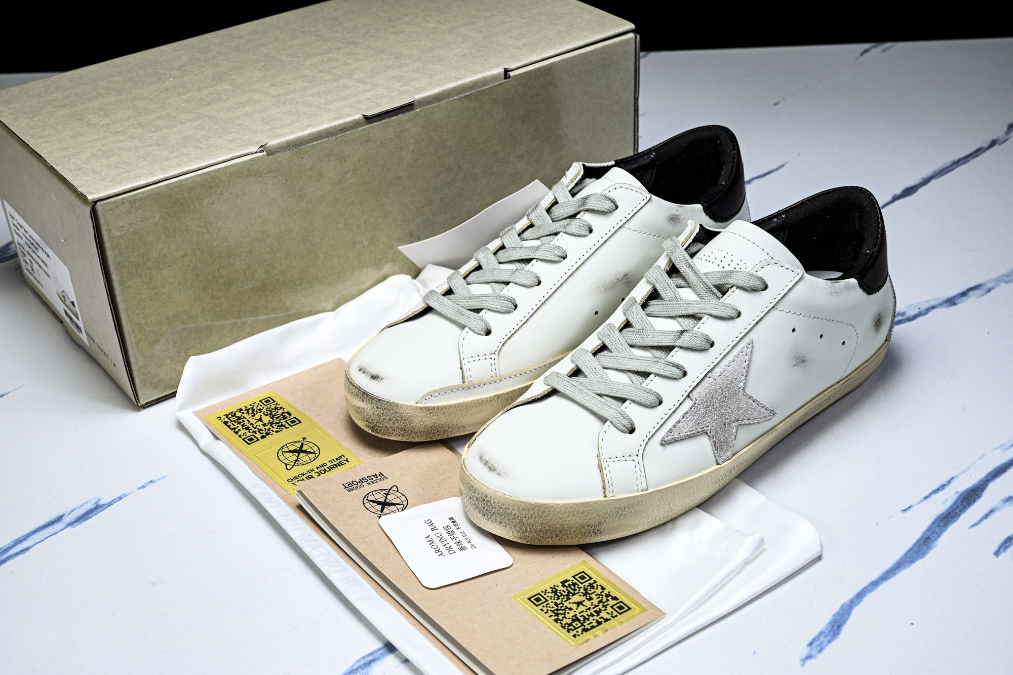 GGDB Golden Goose Super Star 芯片版 低帮休闲板鞋 小脏鞋_10 码数36 37 38 39 GGDB Golden Goose Super Star 芯片版 低帮休闲板鞋 小脏鞋_10 码数36 37 38 39