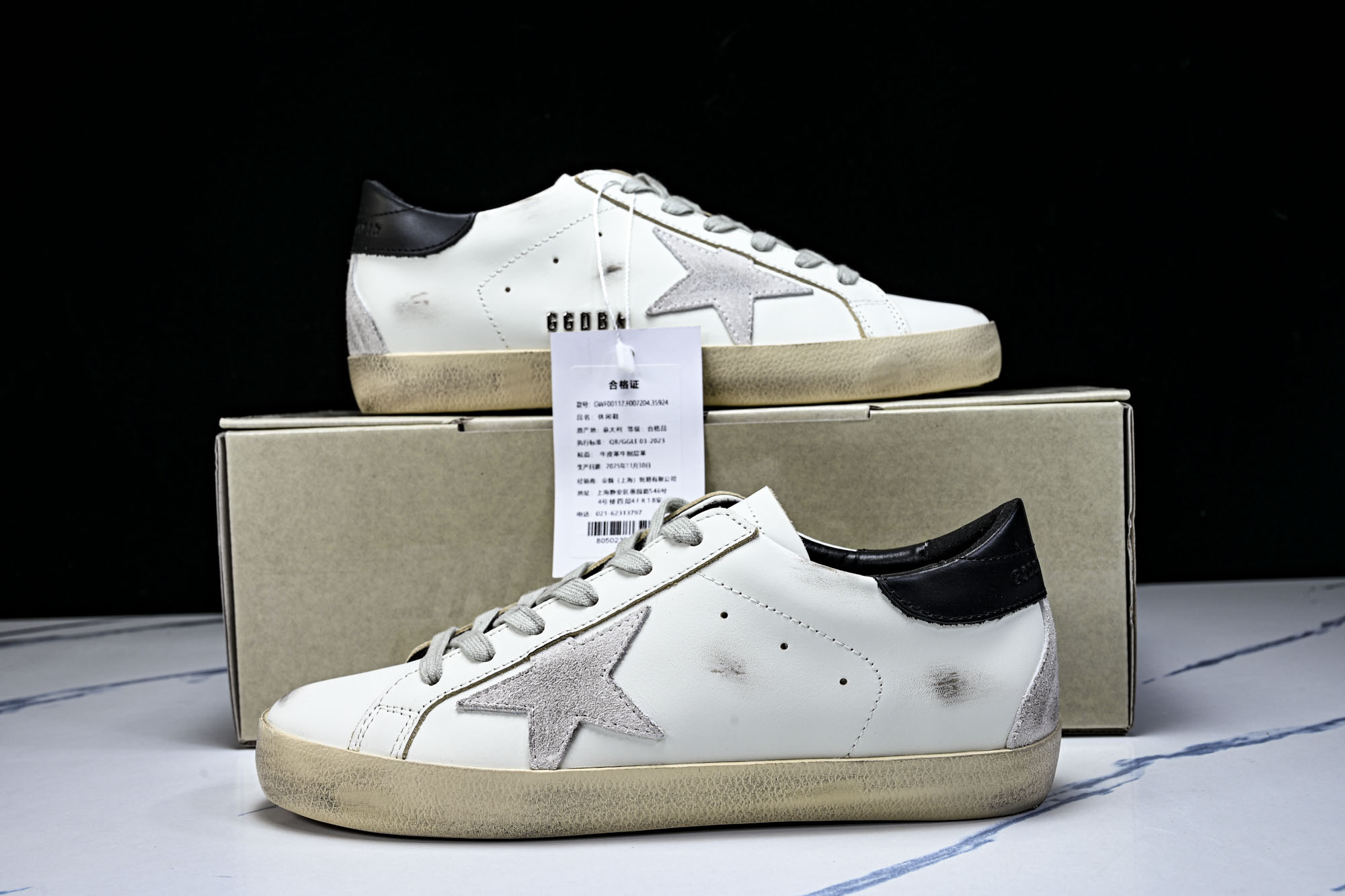 GGDB Golden Goose Super Star 芯片版 低帮休闲板鞋 小脏鞋_10 码数36 37 38 39 GGDB Golden Goose Super Star 芯片版 低帮休闲板鞋 小脏鞋_10 码数36 37 38 39
