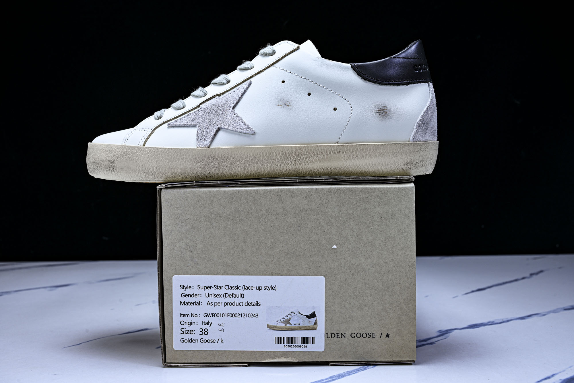 GGDB Golden Goose Super Star 芯片版 低帮休闲板鞋 小脏鞋_10 码数36 37 38 39 GGDB Golden Goose Super Star 芯片版 低帮休闲板鞋 小脏鞋_10 码数36 37 38 39