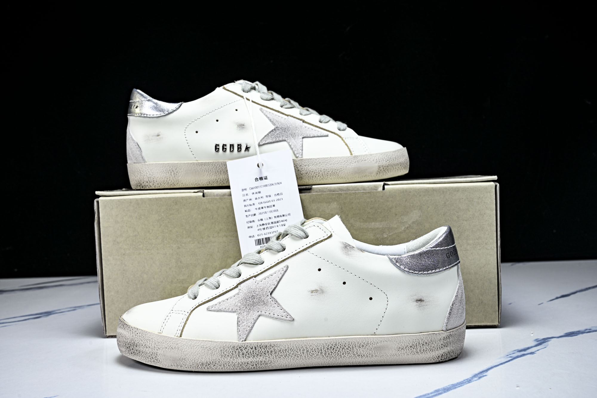GGDB Golden Goose Super Star 芯片版 低帮休闲板鞋 小脏鞋_11 码数36 37 38 39 GGDB Golden Goose Super Star 芯片版 低帮休闲板鞋 小脏鞋_11 码数36 37 38 39