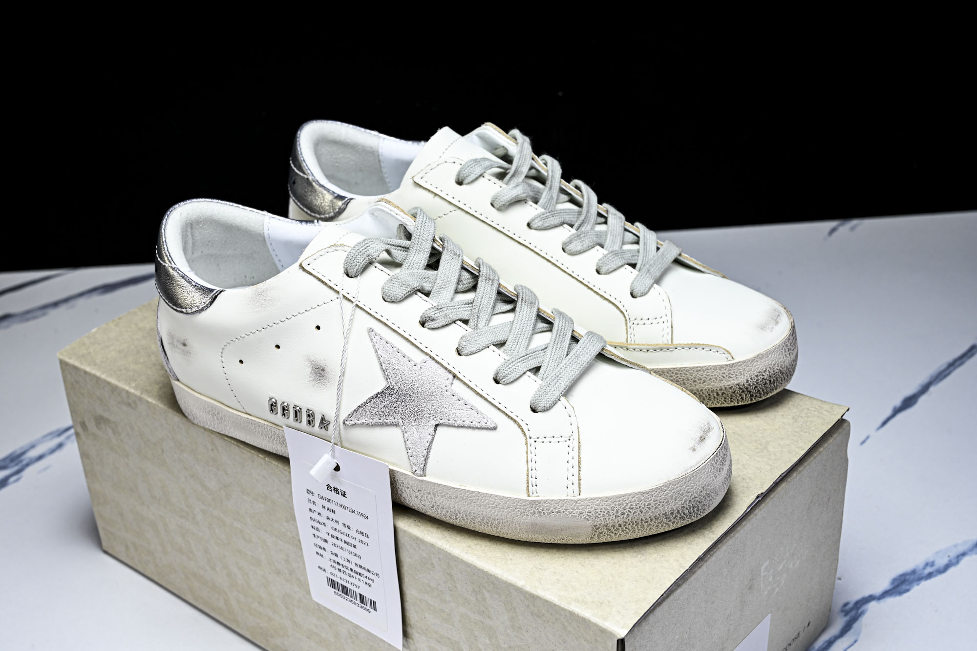 GGDB Golden Goose Super Star 芯片版 低帮休闲板鞋 小脏鞋_11 码数36 37 38 39 GGDB Golden Goose Super Star 芯片版 低帮休闲板鞋 小脏鞋_11 码数36 37 38 39