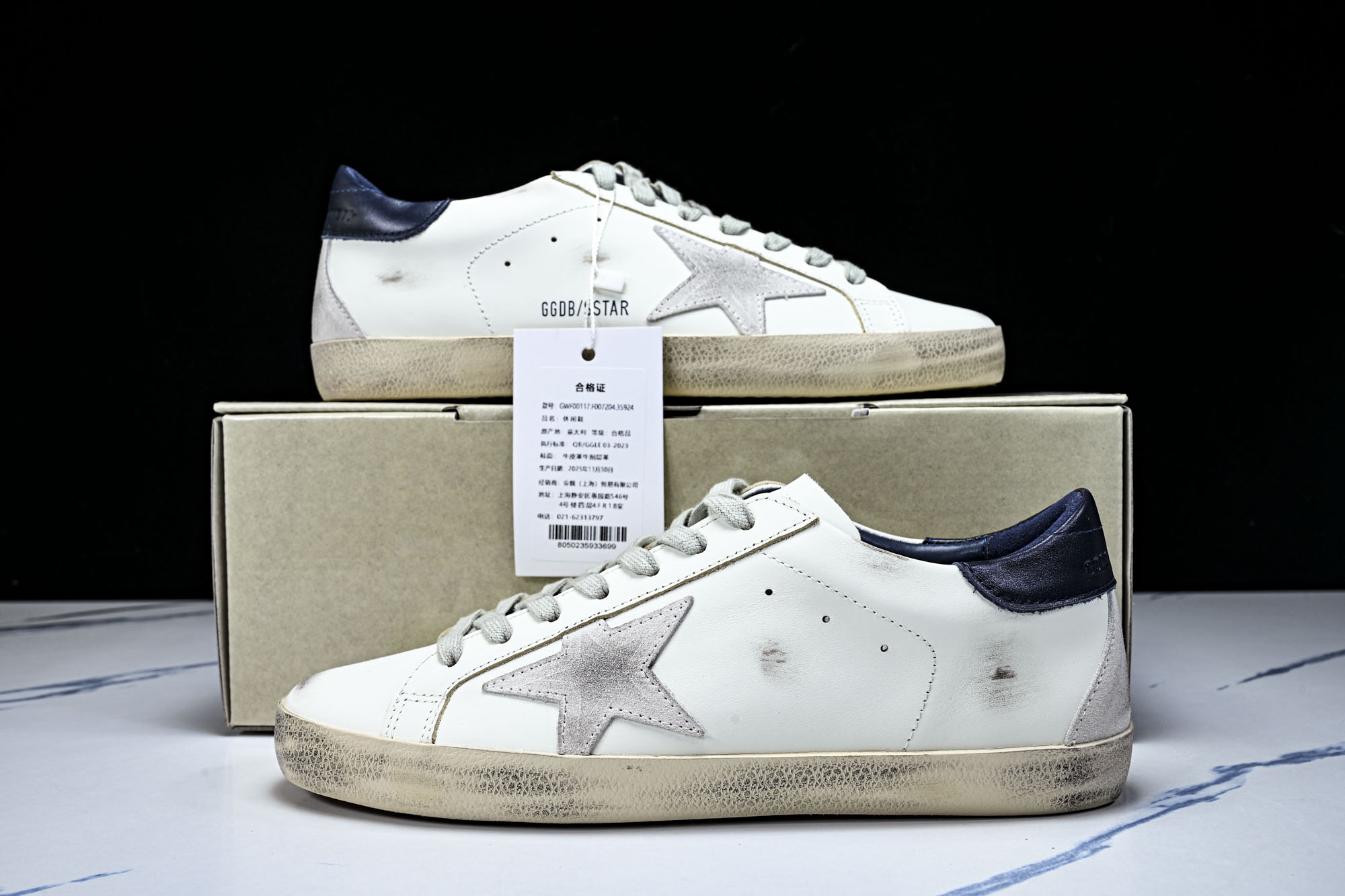 GGDB Golden Goose Super Star 芯片版 低帮休闲板鞋 小脏鞋_12 码数36 37 38 39