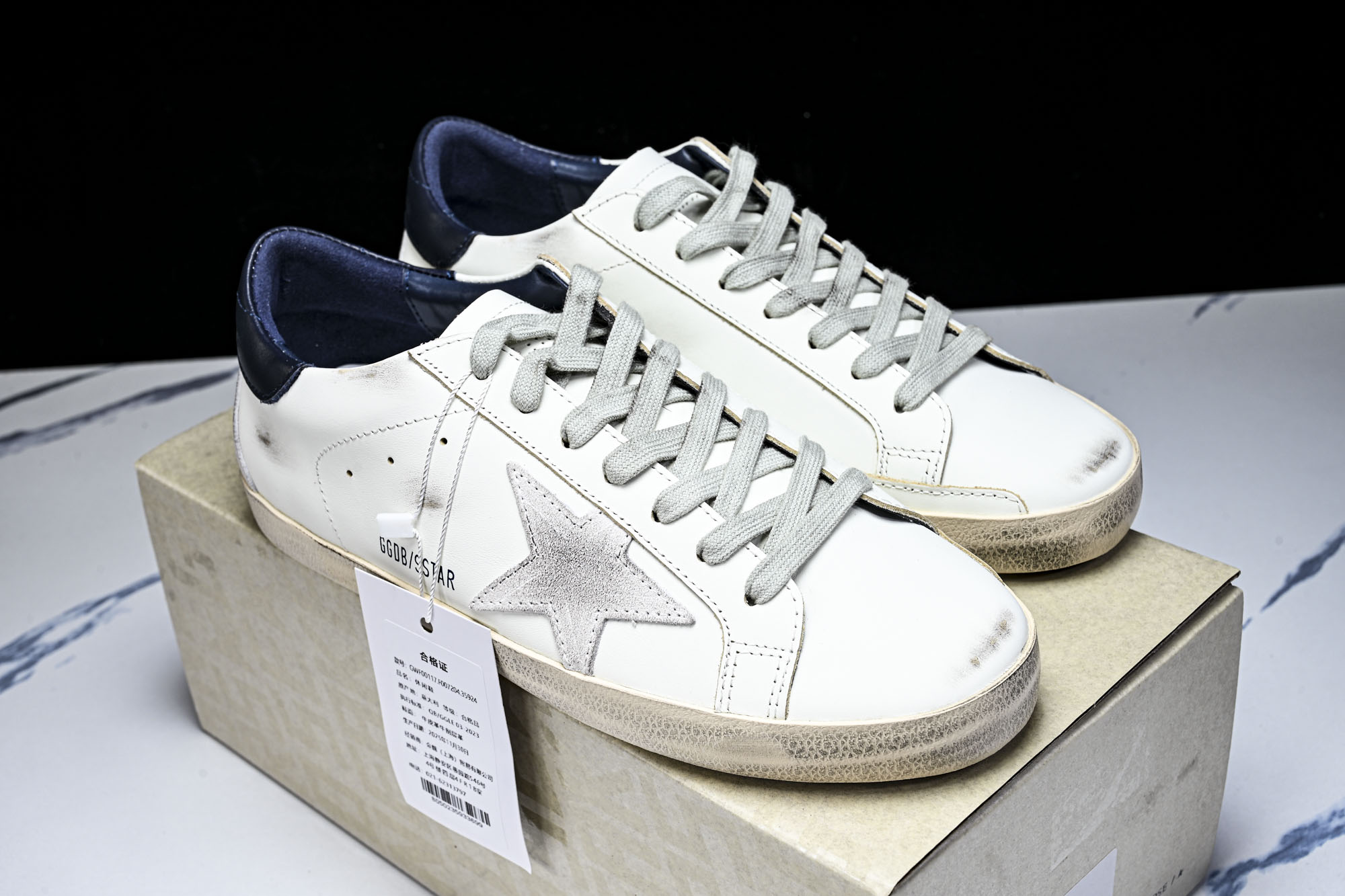 GGDB Golden Goose Super Star 芯片版 低帮休闲板鞋 小脏鞋_12 码数36 37 38 39