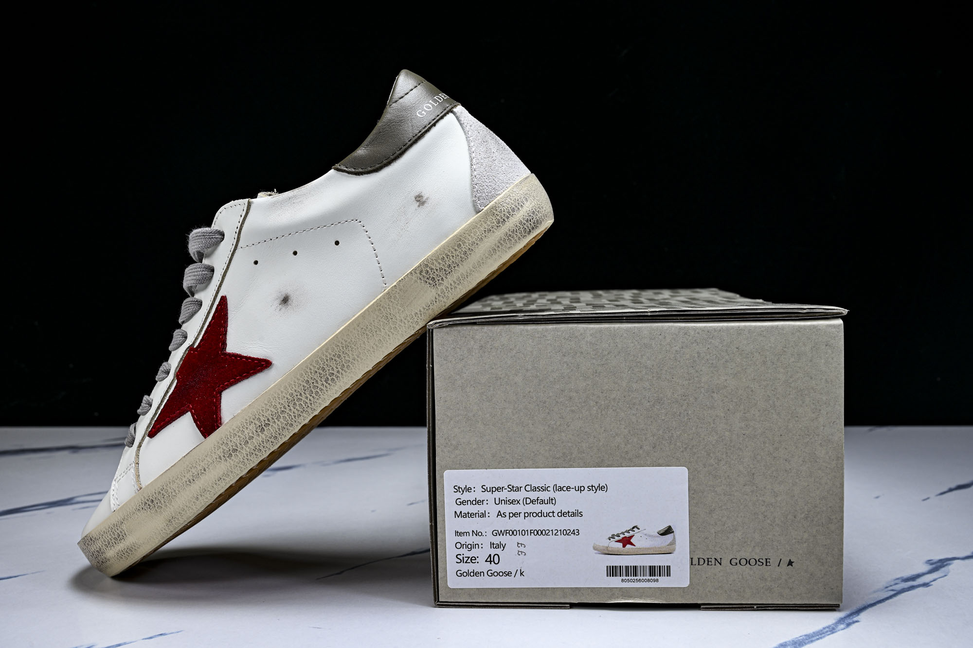 GGDB Golden Goose Super Star 芯片版 低帮休闲板鞋 小脏鞋_13 码数 40 41 42 4 GGDB Golden Goose Super Star 芯片版 低帮休闲板鞋 小脏鞋_13 码数 40 41 42 4