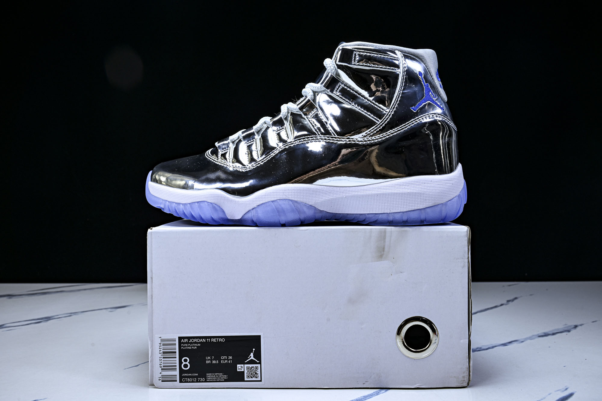 Air Jordan 11 Retro AJ11 乔11伦纳德 液态银 CT8012-730 尺码40 40.5 41 Air Jordan 11 Retro AJ11 乔11伦纳德 液态银 CT8012-730 尺码40 40.5 41