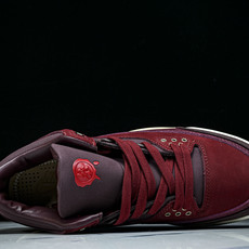 Air Jordan 3 “Bin 23”AJ3酒红色限量复古低帮篮球鞋IO7744-600 尺码 36 36.5 37 Air Jordan 3 “Bin 23”AJ3酒红色限量复古低帮篮球鞋IO7744-600 尺码 36 36.5 37