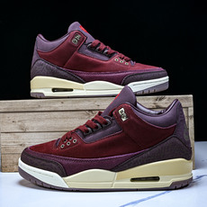 Air Jordan 3 “Bin 23”AJ3酒红色限量复古低帮篮球鞋IO7744-600 尺码 36 36.5 37 Air Jordan 3 “Bin 23”AJ3酒红色限量复古低帮篮球鞋IO7744-600 尺码 36 36.5 37