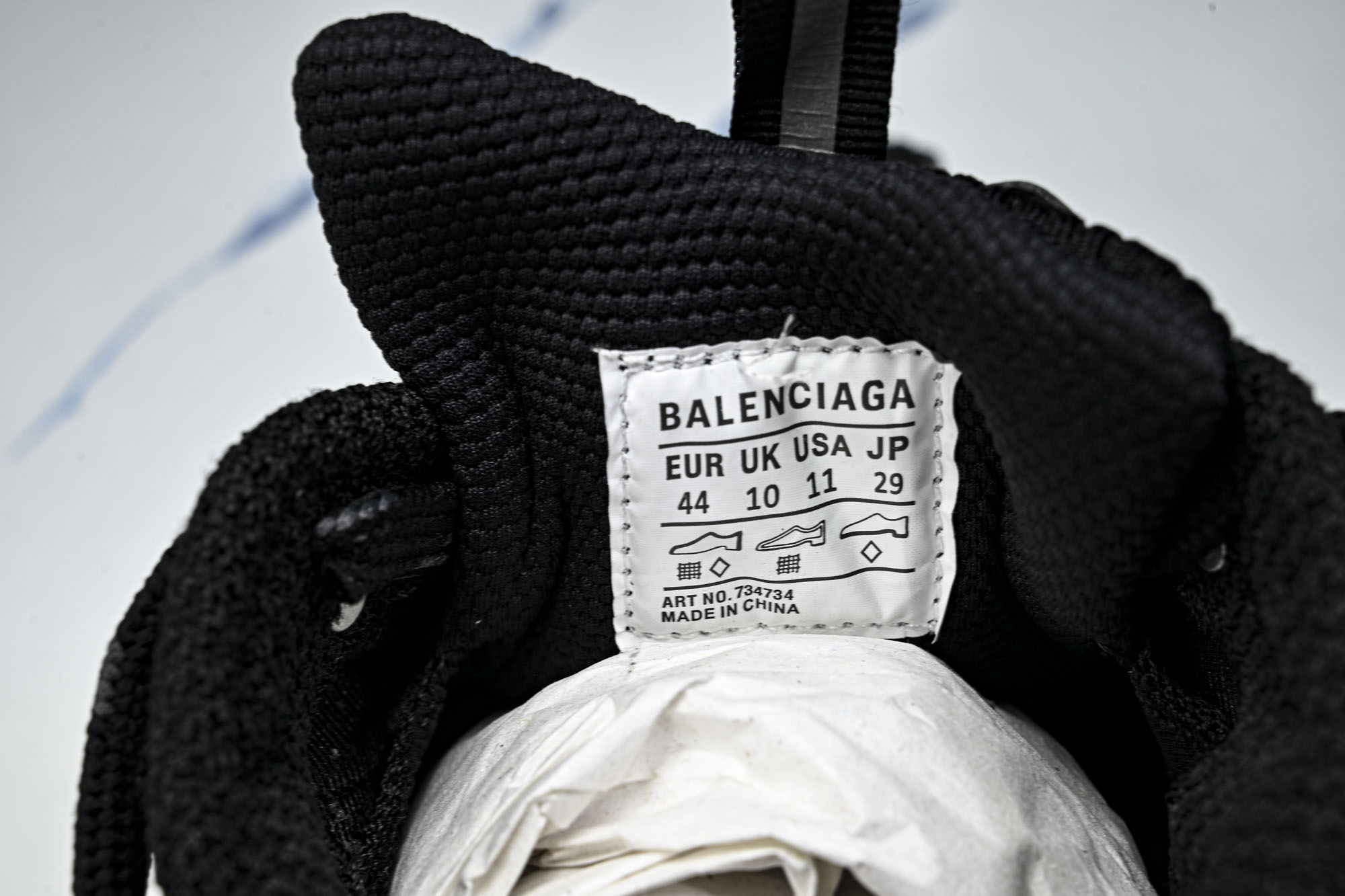 Balenciaga 3XL Charms Men 官方同步 巴黎世家 十代潮流跑鞋 W3XCN1000 尺寸 35 3 Balenciaga 3XL Charms Men 官方同步 巴黎世家 十代潮流跑鞋 W3XCN1000 尺寸 35 3