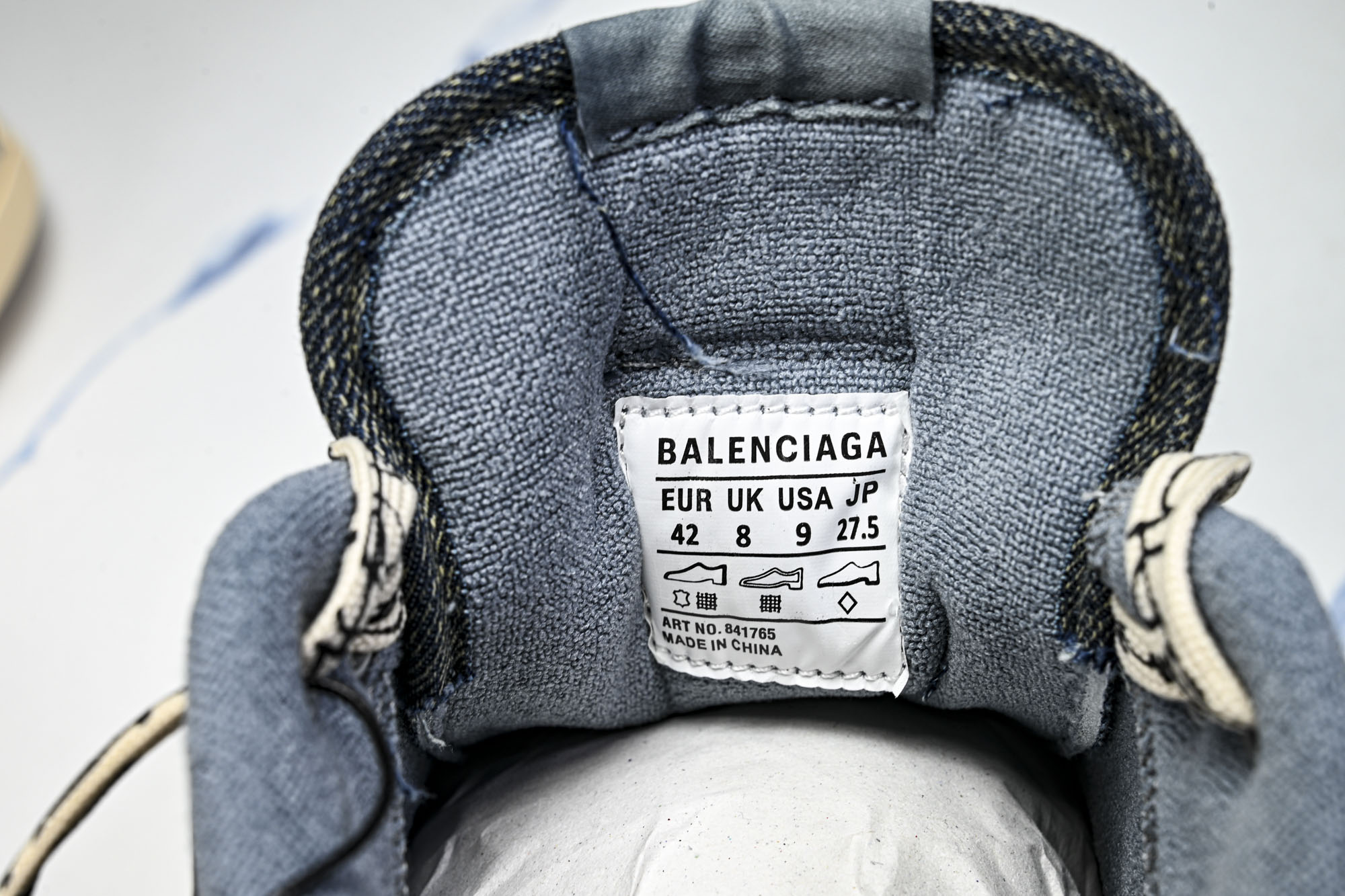 Balenciaga Hamptons Sneaker 巴黎世家十八代潮流复古休闲鞋 WHPDN4090 尺寸 35 3