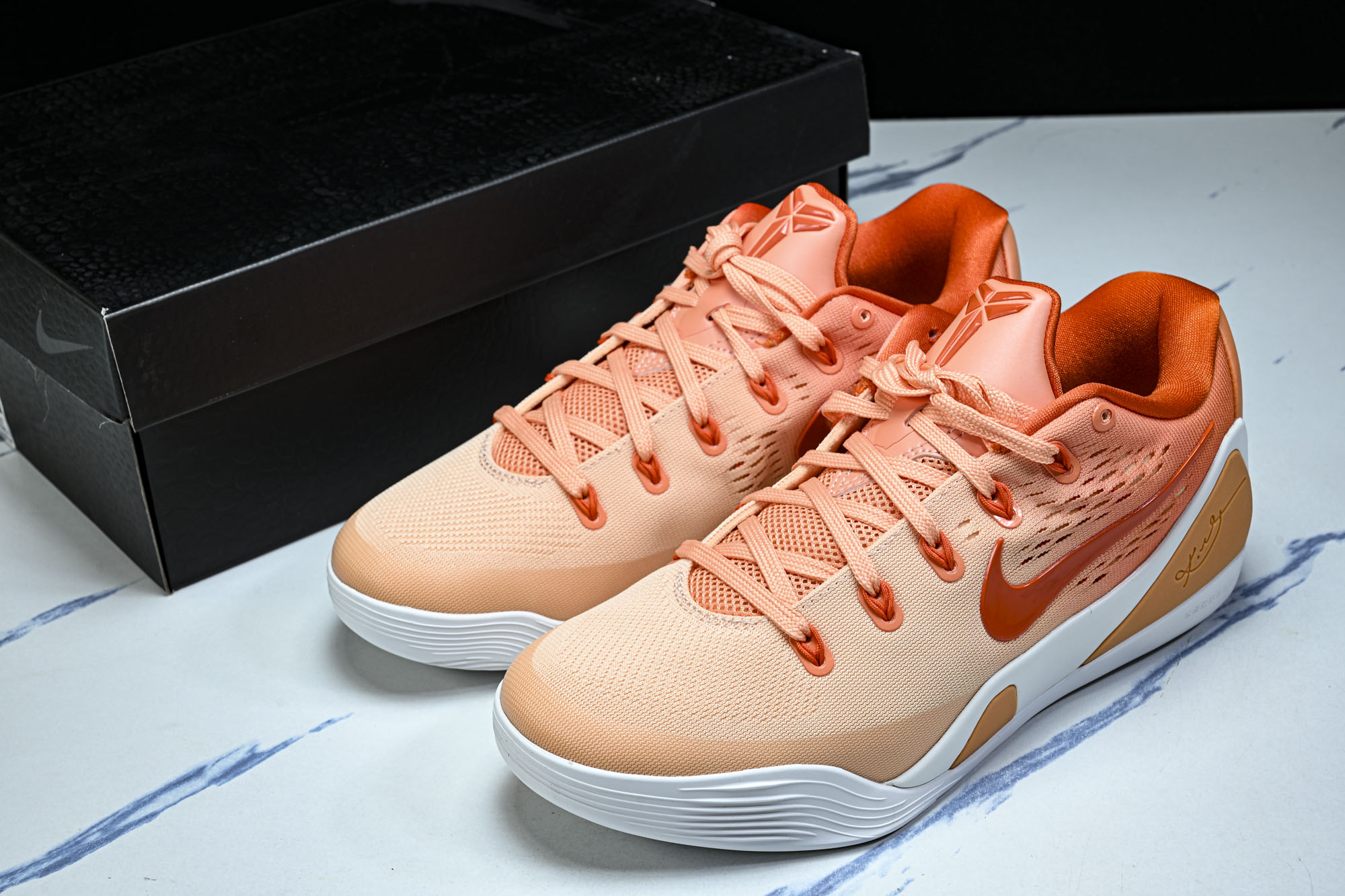 Kobe IX Elite EM Protro灰蓝 防滑耐磨 篮球鞋 IM6119-800 尺寸 40 40.5 41 