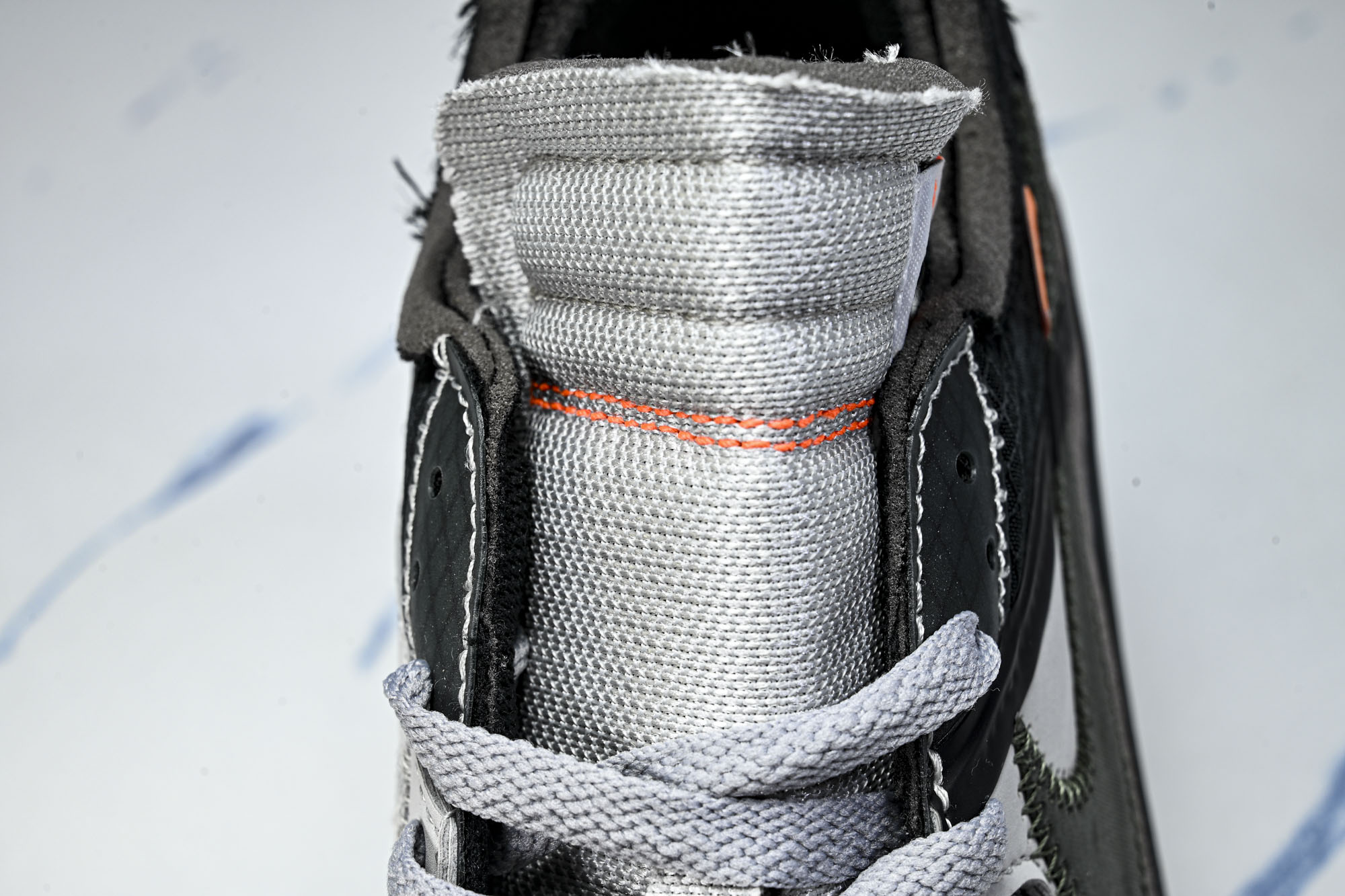 NIKE x OFF-WHITE AIR MAX 90 OW 联名沙漠跑鞋 AA7293-001 尺寸 40 40.5 