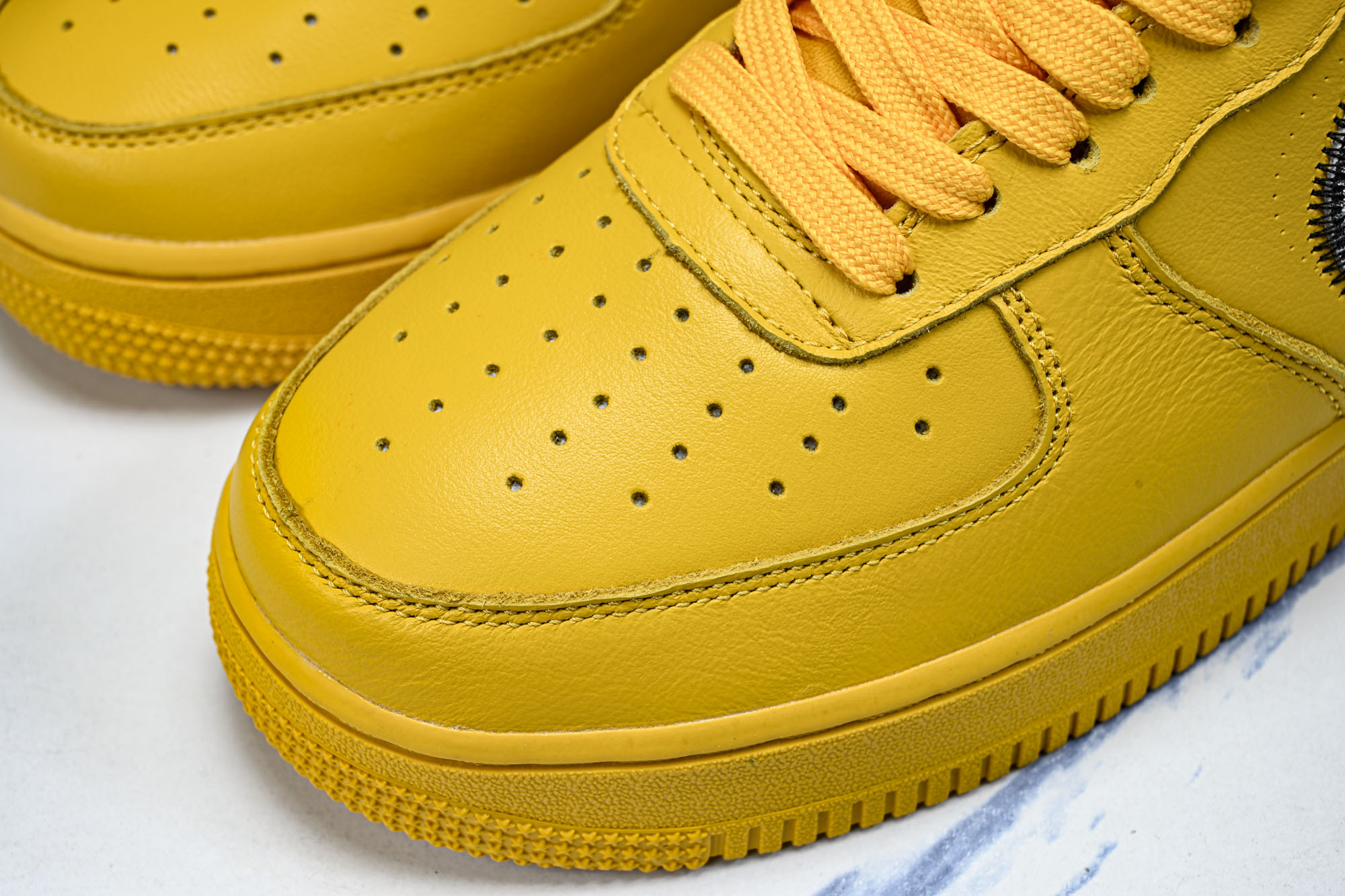 Off-White x Nike Air Force 1 Low AF1 金银 黄色DD1876-700 36 36.5