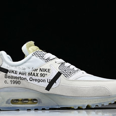 Off-White x NIKE Air Max 90 气垫慢跑鞋“OFF-WHITE 白灰冰蓝底” AA7293-10 Off-White x NIKE Air Max 90 气垫慢跑鞋“OFF-WHITE 白灰冰蓝底” AA7293-10