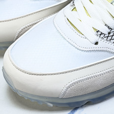 Off-White x NIKE Air Max 90 气垫慢跑鞋“OFF-WHITE 白灰冰蓝底” AA7293-10 Off-White x NIKE Air Max 90 气垫慢跑鞋“OFF-WHITE 白灰冰蓝底” AA7293-10
