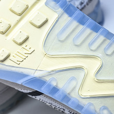 Off-White x NIKE Air Max 90 气垫慢跑鞋“OFF-WHITE 白灰冰蓝底” AA7293-10 Off-White x NIKE Air Max 90 气垫慢跑鞋“OFF-WHITE 白灰冰蓝底” AA7293-10