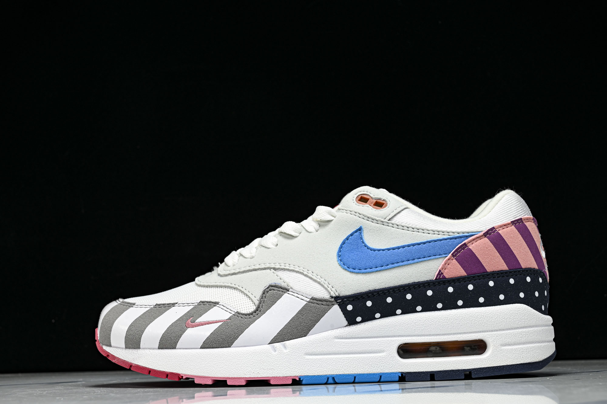 Parra x NK Air Max 1 白粉拼接 AT3057-100 尺寸36 36.5 37.5 38 38.5 
