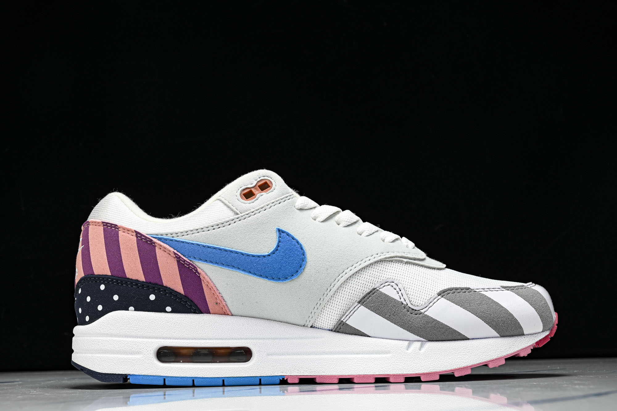 Parra x NK Air Max 1 白粉拼接 AT3057-100 尺寸36 36.5 37.5 38 38.5 