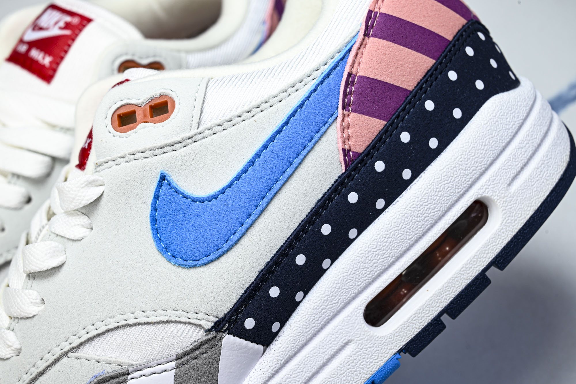 Parra x NK Air Max 1 白粉拼接 AT3057-100 尺寸36 36.5 37.5 38 38.5 