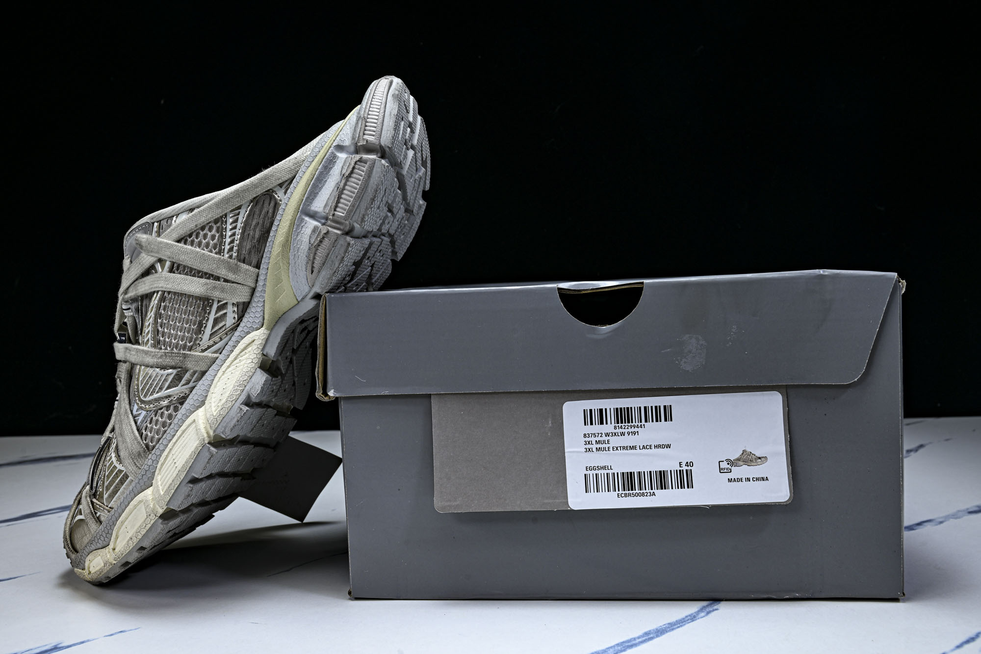Balenciaga Phantom Sneaker 3XL 蜘蛛侠绑带 半拖 潮流跑鞋 尺寸 35 36 37 38 Balenciaga Phantom Sneaker 3XL 蜘蛛侠绑带 半拖 潮流跑鞋 尺寸 35 36 37 38