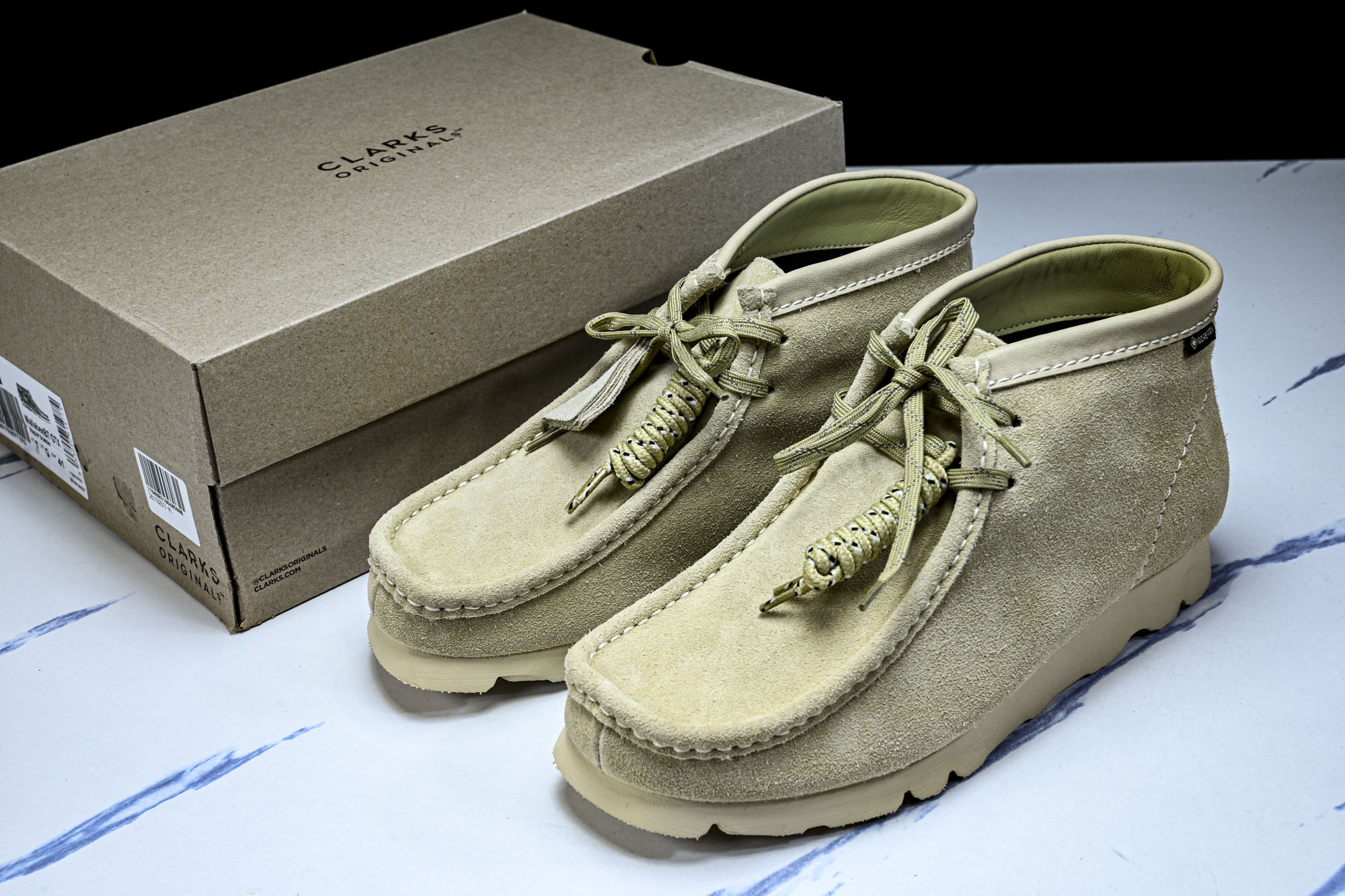 Clarks Wallabee GTX 防水 复古低帮男鞋袋鼠鞋防滑运动休闲鞋22 尺码 36 37 38 39 40 Clarks Wallabee GTX 防水 复古低帮男鞋袋鼠鞋防滑运动休闲鞋22 尺码 36 37 38 39 40