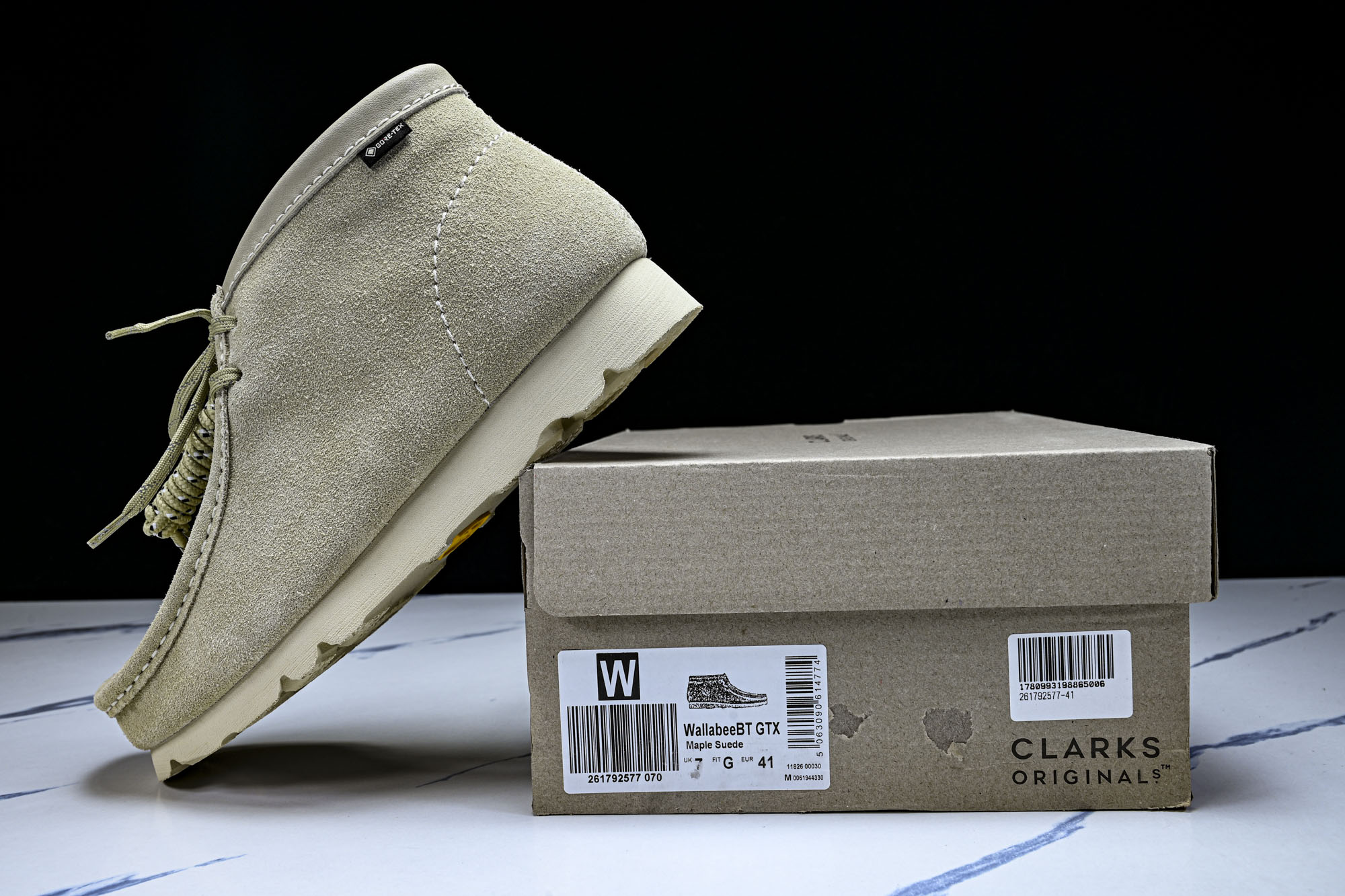 Clarks Wallabee GTX 防水 复古低帮男鞋袋鼠鞋防滑运动休闲鞋22 尺码 36 37 38 39 40 Clarks Wallabee GTX 防水 复古低帮男鞋袋鼠鞋防滑运动休闲鞋22 尺码 36 37 38 39 40