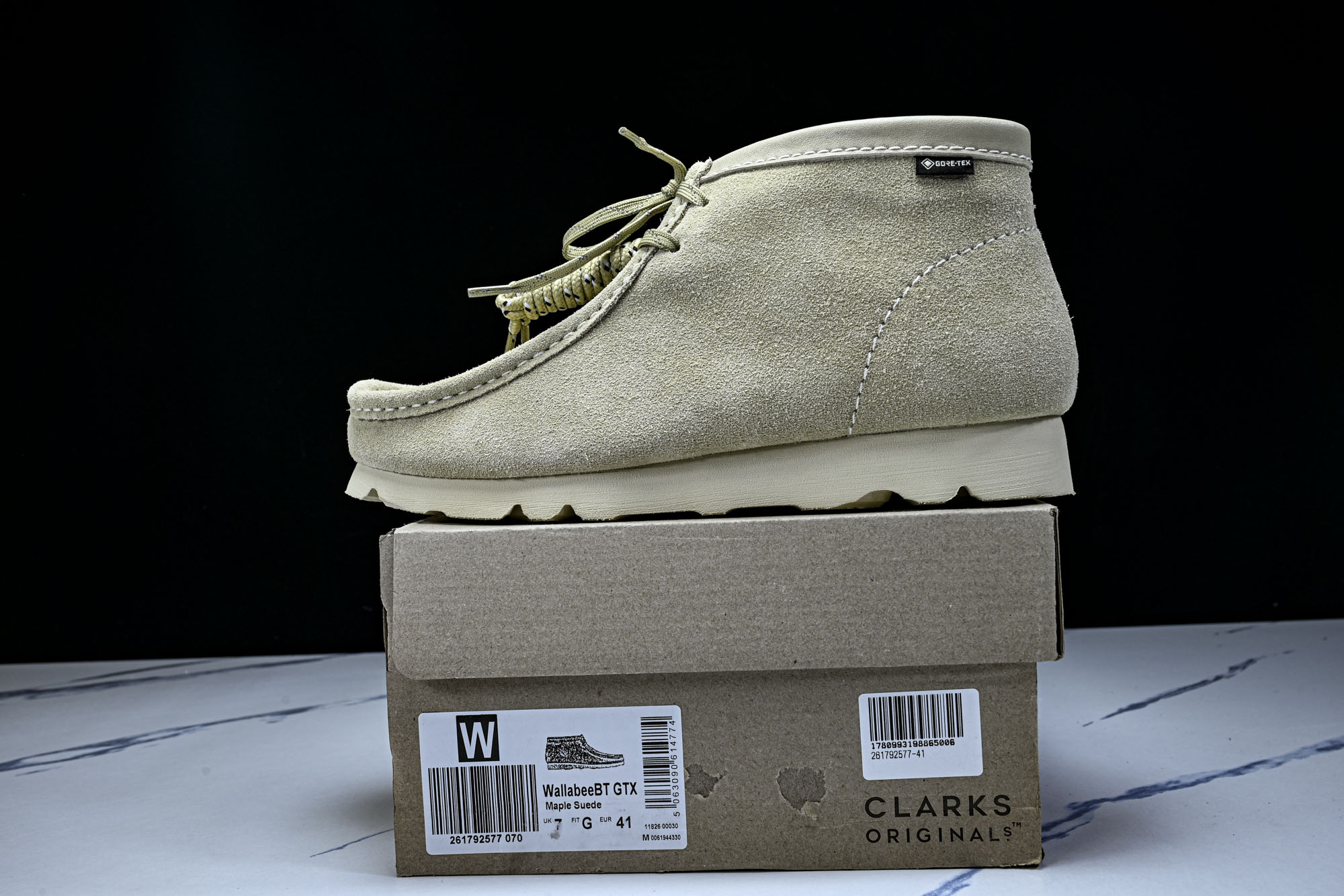 Clarks Wallabee GTX 防水 复古低帮男鞋袋鼠鞋防滑运动休闲鞋22 尺码 36 37 38 39 40 Clarks Wallabee GTX 防水 复古低帮男鞋袋鼠鞋防滑运动休闲鞋22 尺码 36 37 38 39 40