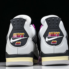 Air Jordan 4 AJ4 漫画白黑粉色 男鞋篮球鞋JA1135 100 尺码40 40.5 41 42 42.5 Air Jordan 4 AJ4 漫画白黑粉色 男鞋篮球鞋JA1135 100 尺码40 40.5 41 42 42.5