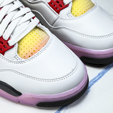Air Jordan 4 AJ4 漫画白黑粉色 男鞋篮球鞋JA1135 100 尺码40 40.5 41 42 42.5 Air Jordan 4 AJ4 漫画白黑粉色 男鞋篮球鞋JA1135 100 尺码40 40.5 41 42 42.5
