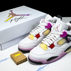 Air Jordan 4 AJ4 漫画白黑粉色 男鞋篮球鞋JA1135 100 尺码40 40.5 41 42 42.5 Air Jordan 4 AJ4 漫画白黑粉色 男鞋篮球鞋JA1135 100 尺码40 40.5 41 42 42.5