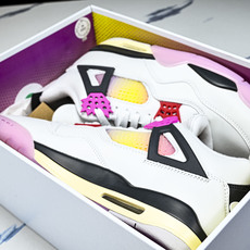 Air Jordan 4 AJ4 漫画白黑粉色 男鞋篮球鞋JA1135 100 尺码40 40.5 41 42 42.5 Air Jordan 4 AJ4 漫画白黑粉色 男鞋篮球鞋JA1135 100 尺码40 40.5 41 42 42.5