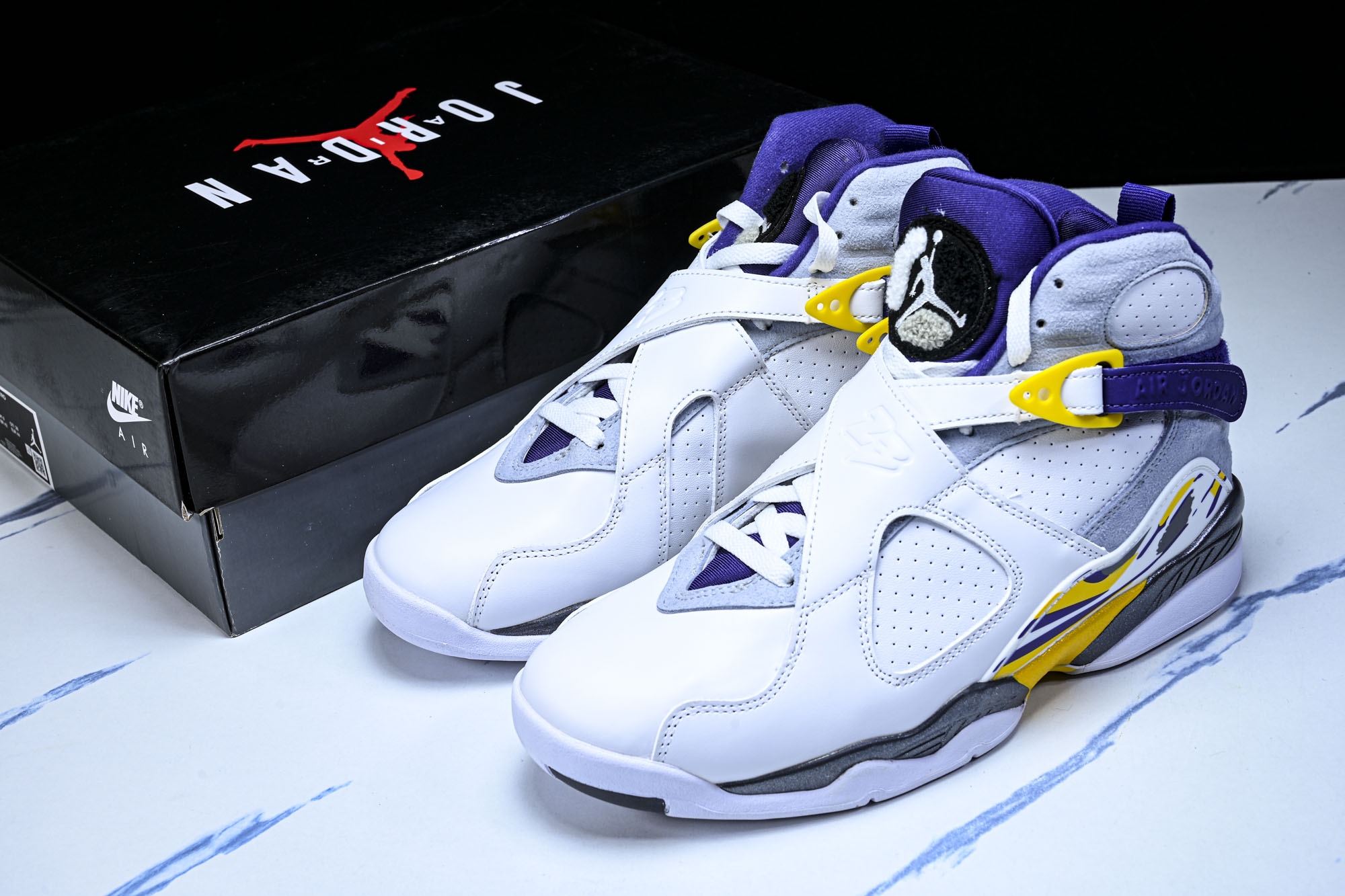 Air Jordan 8 Retro Champagne 男士减震防滑支撑运动篮球鞋-107 尺码40 40.5 41 