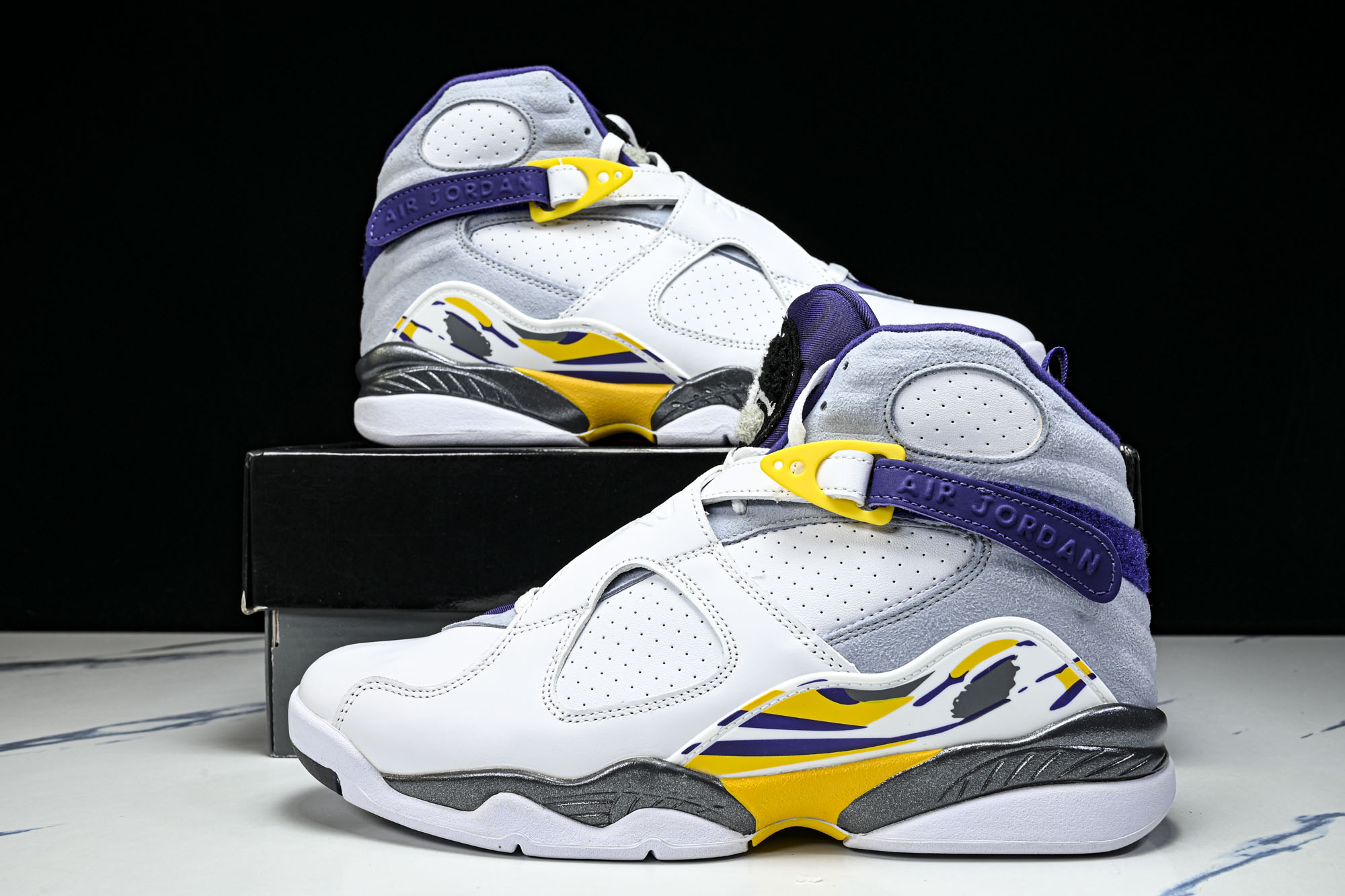 Air Jordan 8 Retro Champagne 男士减震防滑支撑运动篮球鞋-107 尺码40 40.5 41 