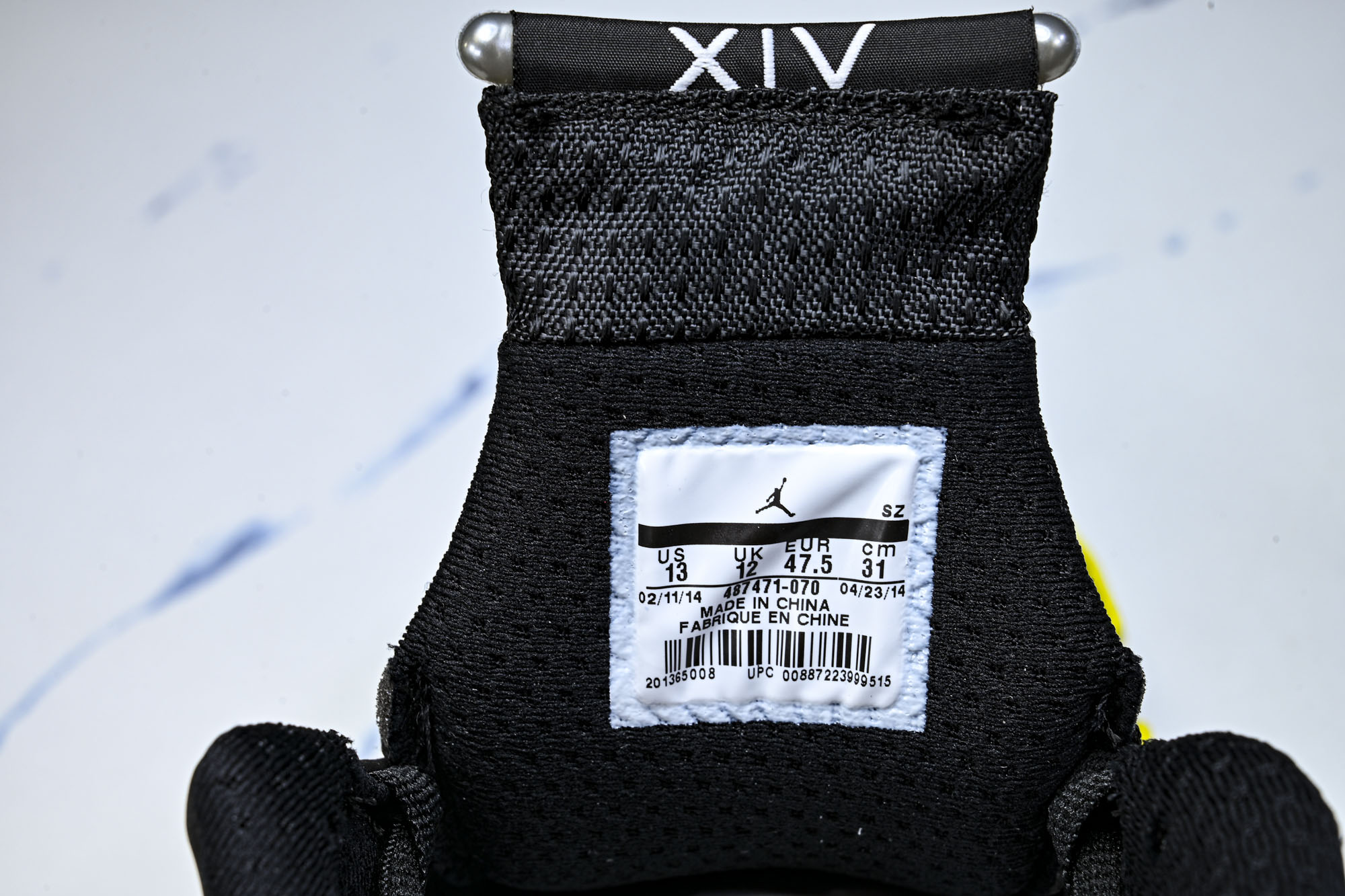 Air Jordan 14 Retro _Thunder_ AJ14 乔14法拉利黑黄 -070 尺码 40 40.5 Air Jordan 14 Retro _Thunder_ AJ14 乔14法拉利黑黄 -070 尺码 40 40.5