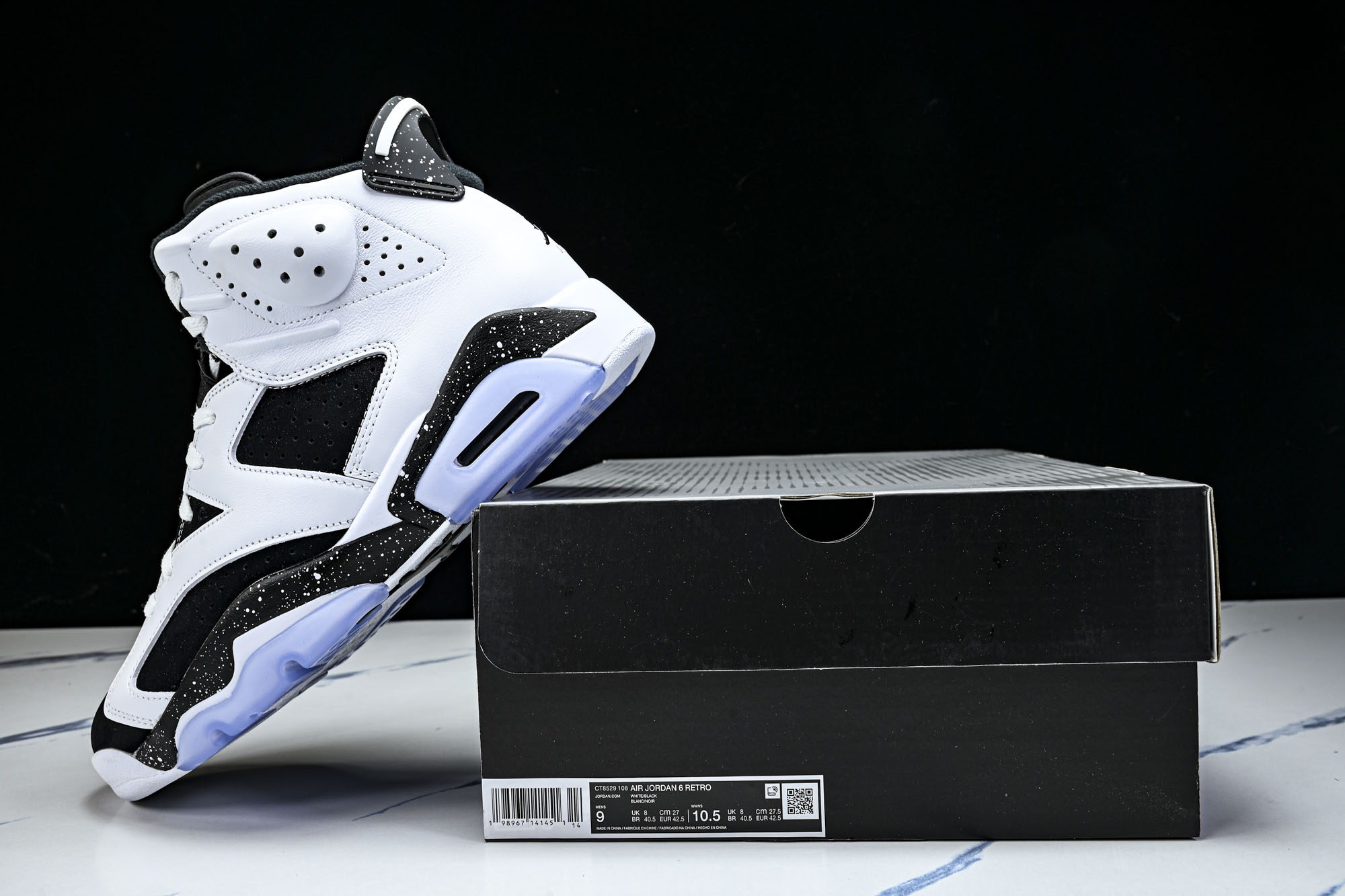 Air Jordan 6 Retro _Oreo_ AJ6 乔6奥利奥 CT8529-108 尺码 40 40.5 41