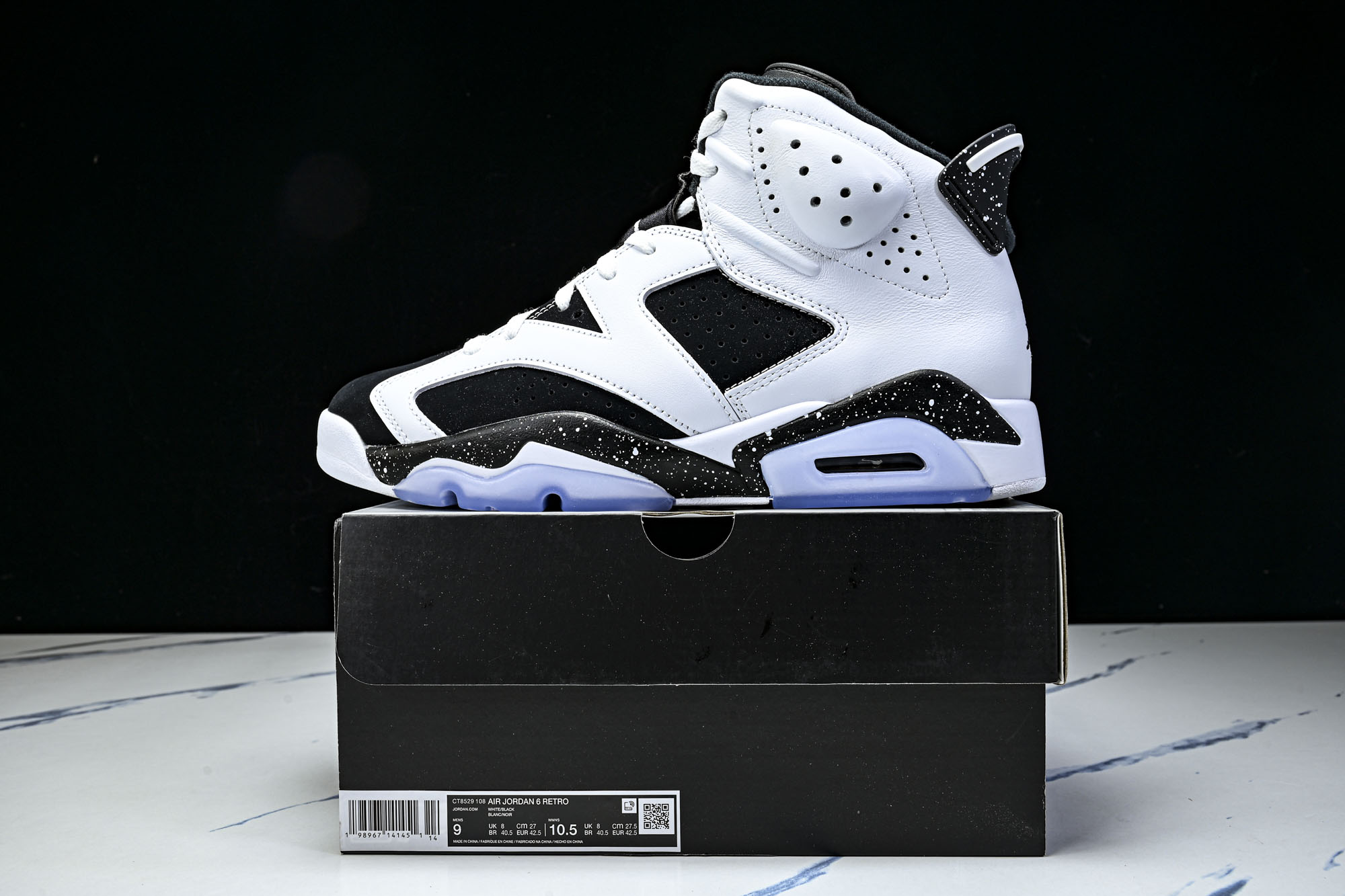 Air Jordan 6 Retro _Oreo_ AJ6 乔6奥利奥 CT8529-108 尺码 40 40.5 41