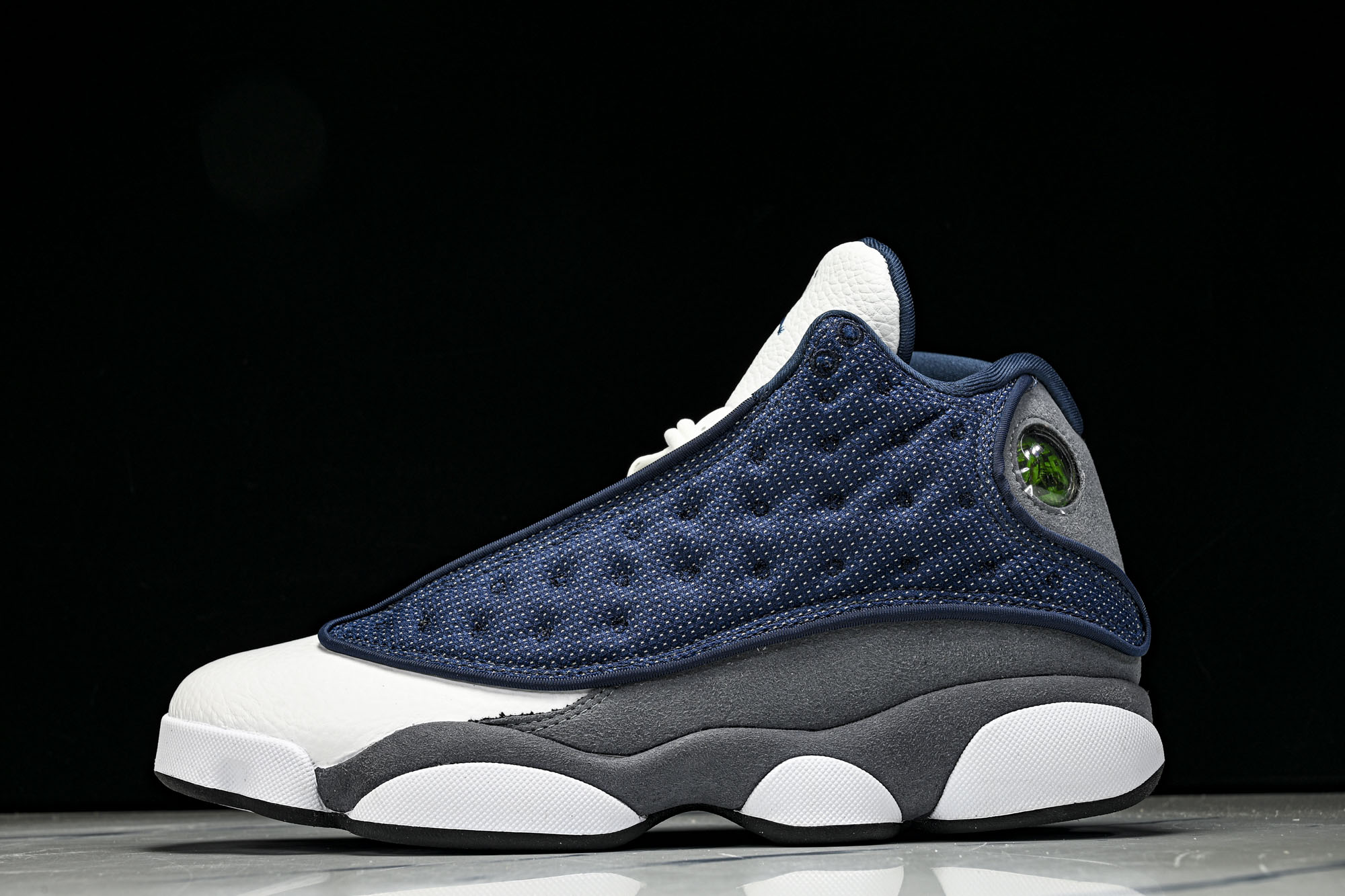 Air Jordan 13 AJ13 GIGI 真标真碳 海军蓝 男款复古实战篮球鞋 IW3808-400 尺码 40 Air Jordan 13 AJ13 GIGI 真标真碳 海军蓝 男款复古实战篮球鞋 IW3808-400 尺码 40