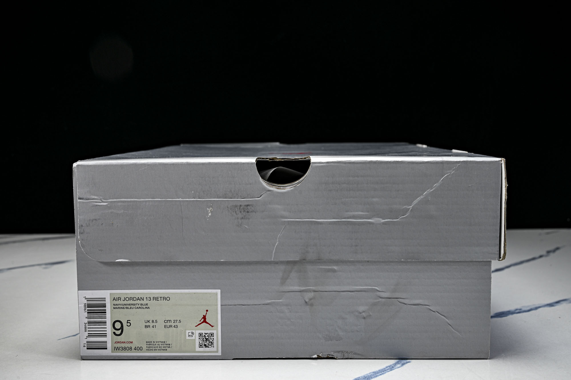 Air Jordan 13 AJ13 GIGI 真标真碳 海军蓝 男款复古实战篮球鞋 IW3808-400 尺码 40 Air Jordan 13 AJ13 GIGI 真标真碳 海军蓝 男款复古实战篮球鞋 IW3808-400 尺码 40