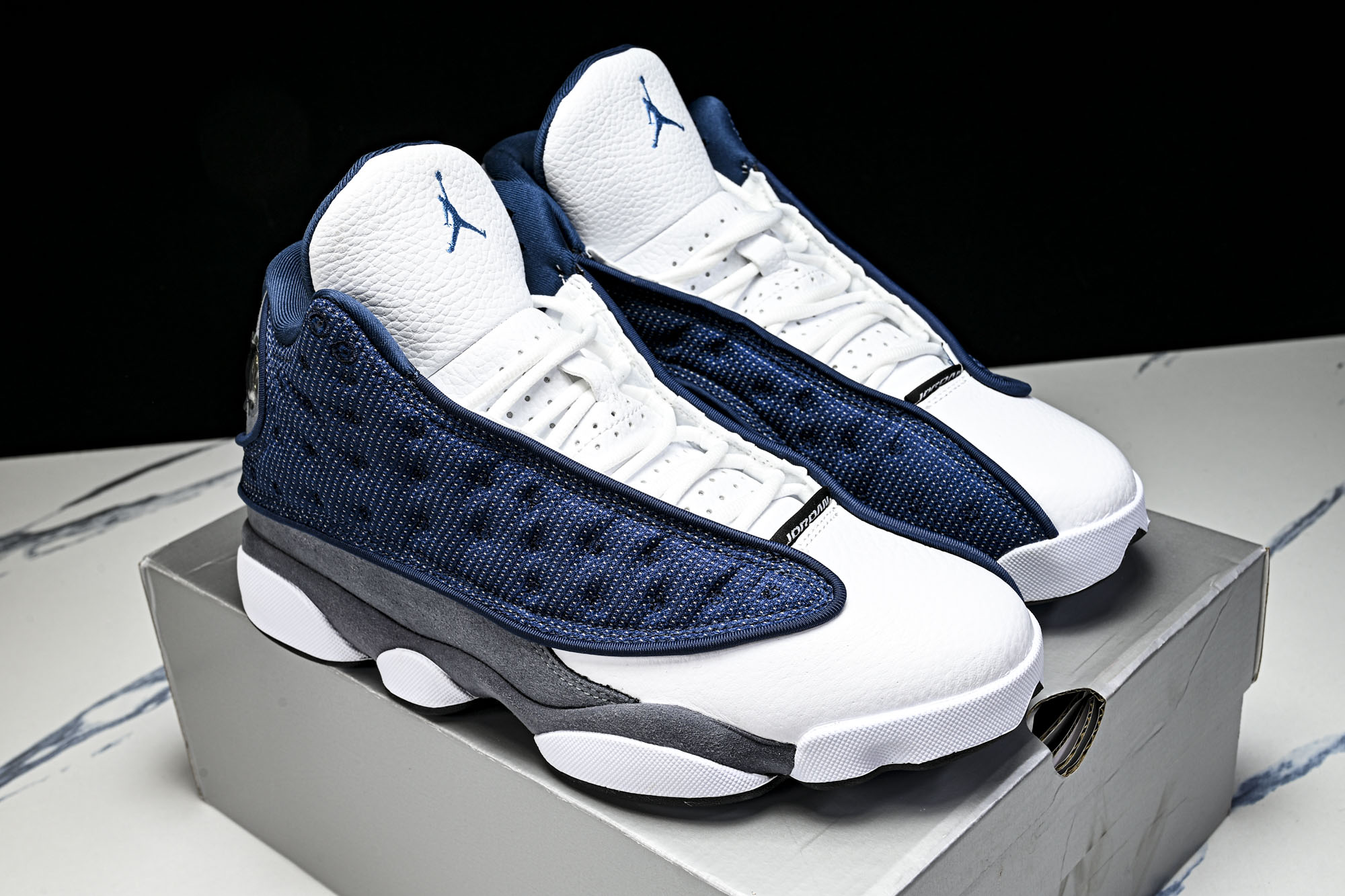 Air Jordan 13 AJ13 GIGI 真标真碳 海军蓝 男款复古实战篮球鞋 IW3808-400 尺码 40 Air Jordan 13 AJ13 GIGI 真标真碳 海军蓝 男款复古实战篮球鞋 IW3808-400 尺码 40