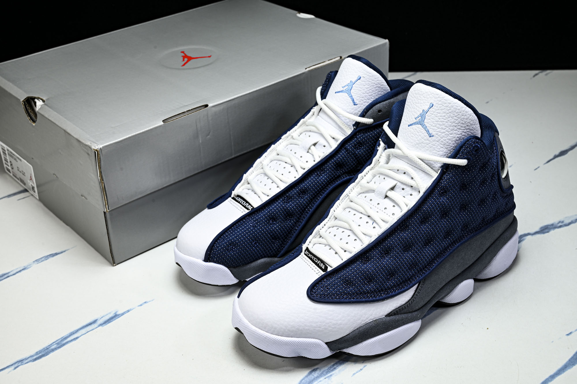 Air Jordan 13 AJ13 GIGI 真标真碳 海军蓝 男款复古实战篮球鞋 IW3808-400 尺码40 4 Air Jordan 13 AJ13 GIGI 真标真碳 海军蓝 男款复古实战篮球鞋 IW3808-400 尺码40 4