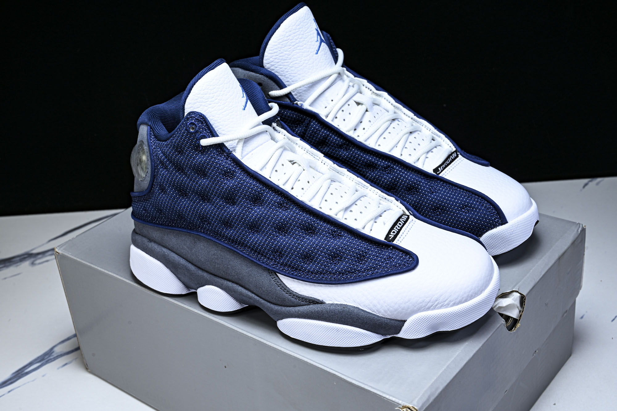 Air Jordan 13 AJ13 GIGI 真标真碳 海军蓝 男款复古实战篮球鞋 IW3808-400 尺码40 4 Air Jordan 13 AJ13 GIGI 真标真碳 海军蓝 男款复古实战篮球鞋 IW3808-400 尺码40 4