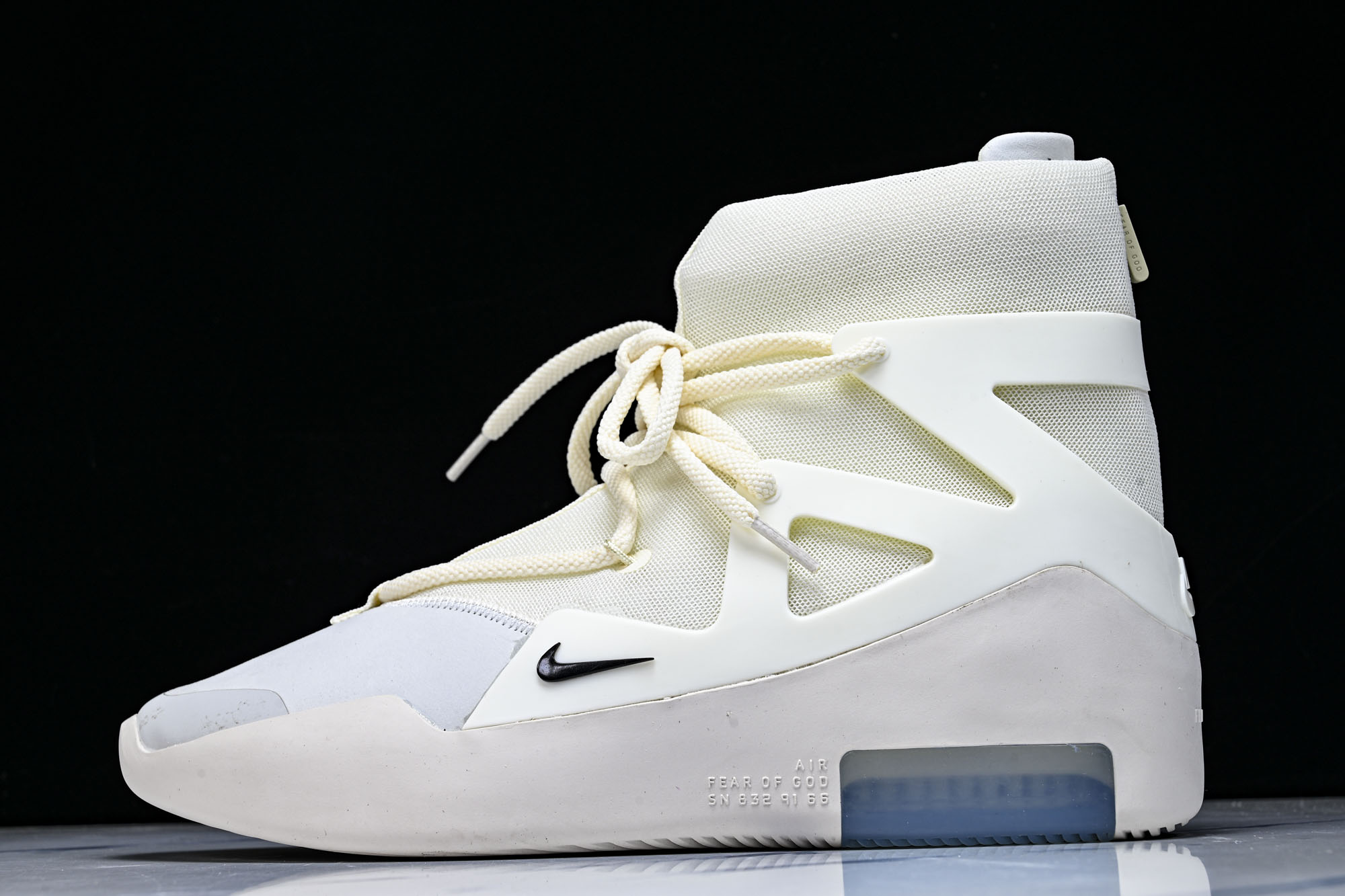 Nike Air Fear Of God 1 FOG 联名高街 白皮AR4237-100 尺寸40 40.5 41 42