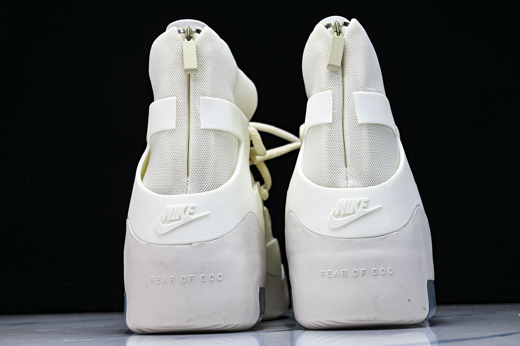 Nike Air Fear Of God 1 FOG 联名高街 白皮AR4237-100 尺寸40 40.5 41 42